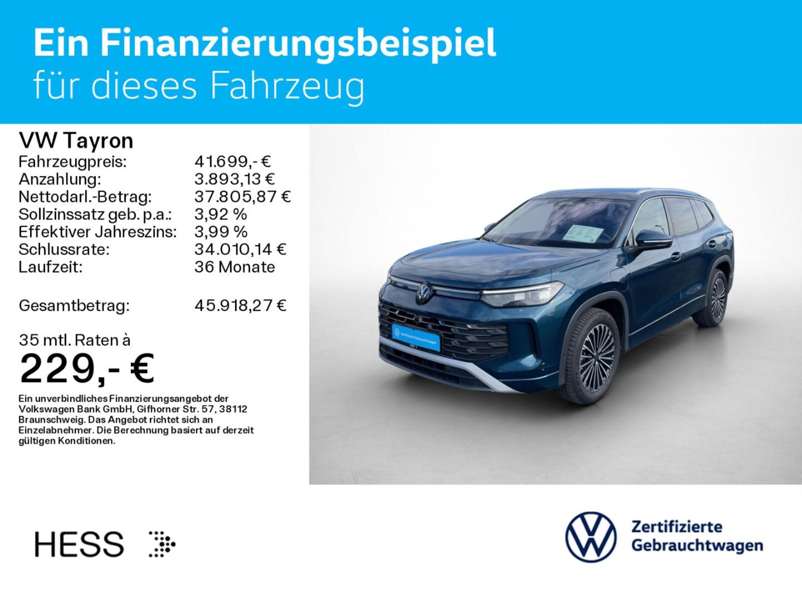 Volkswagen Tayron – Bild 2