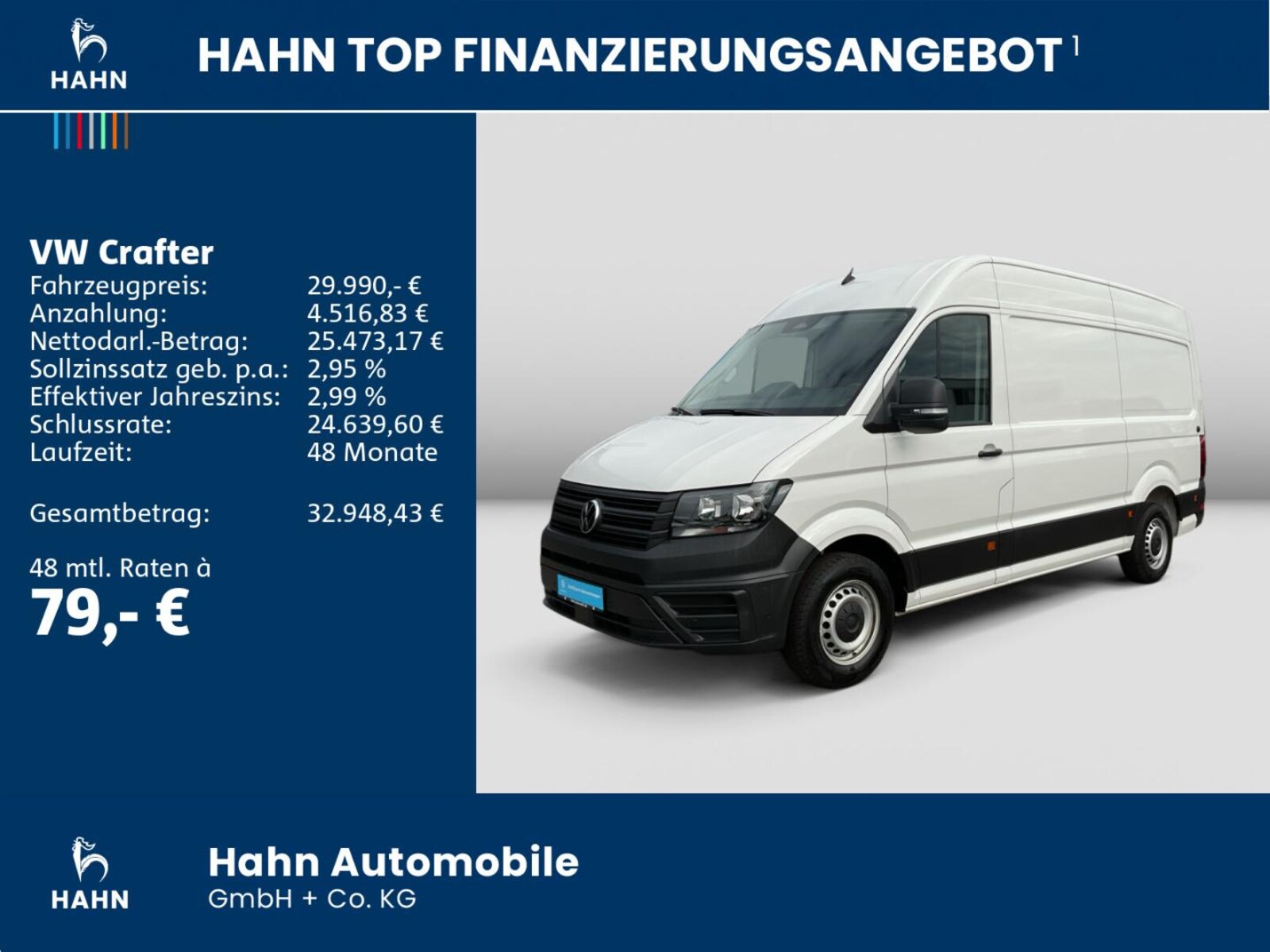 Volkswagen Crafter Kasten mittlerer Radstand – Bild 2