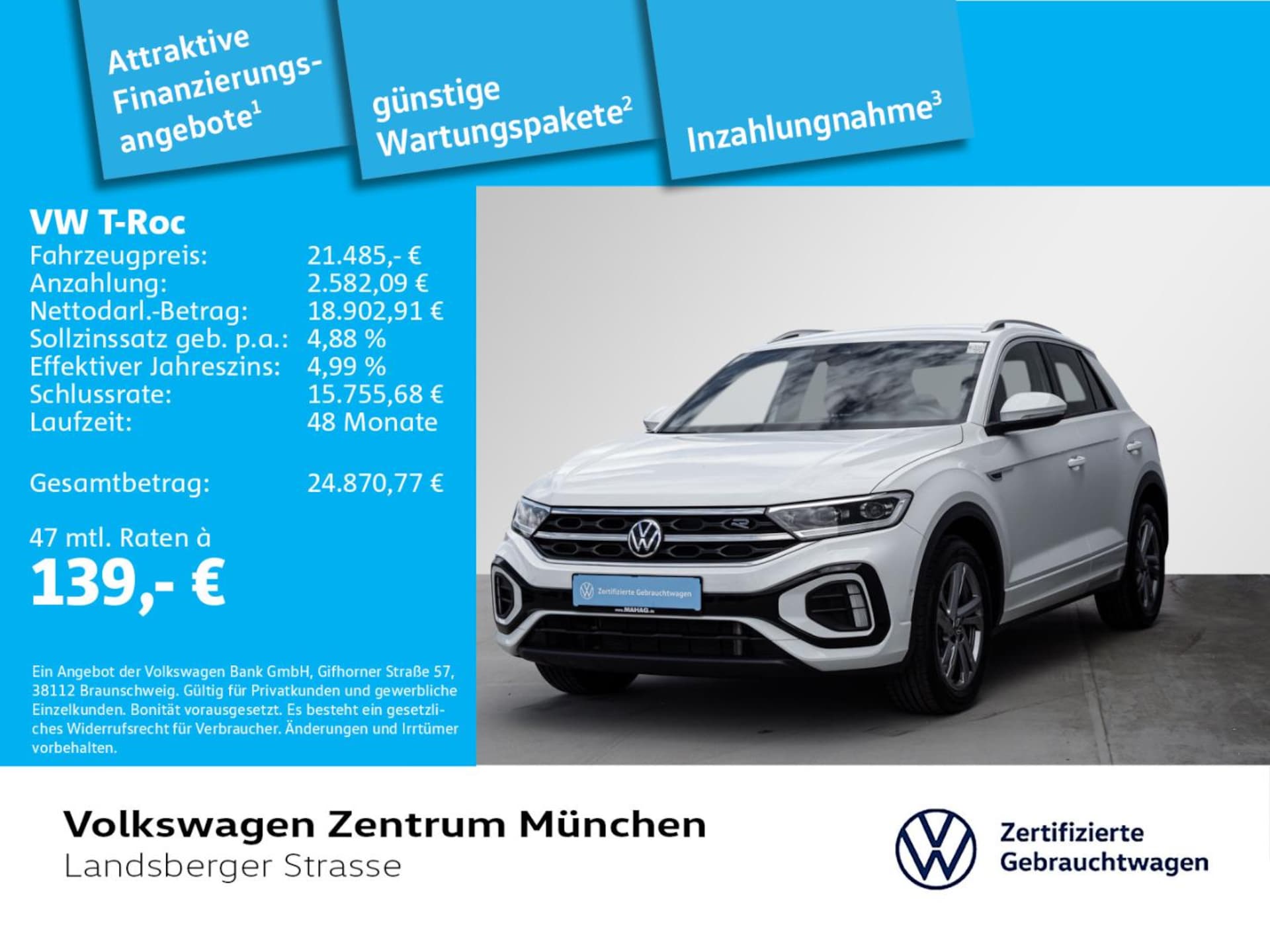 Volkswagen T-Roc R-Line