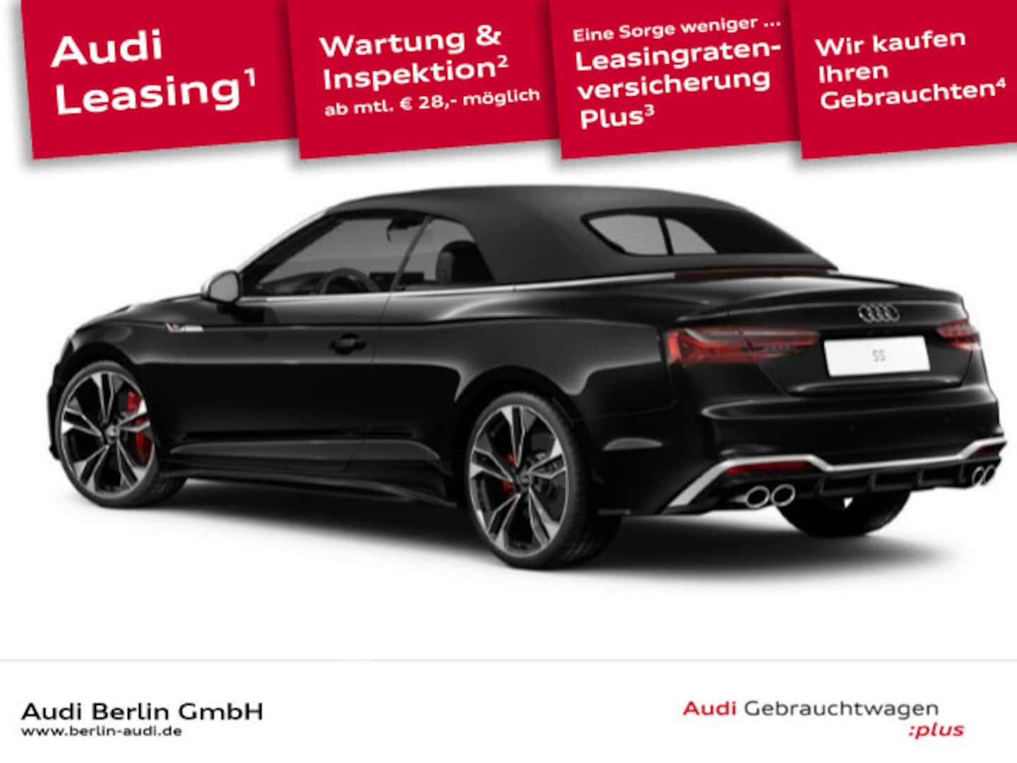 Bild über Audi S5 Cabriolet TFSI quattro tiptronic - für weitere Informationen kontaktieren Sie den Audi Partner