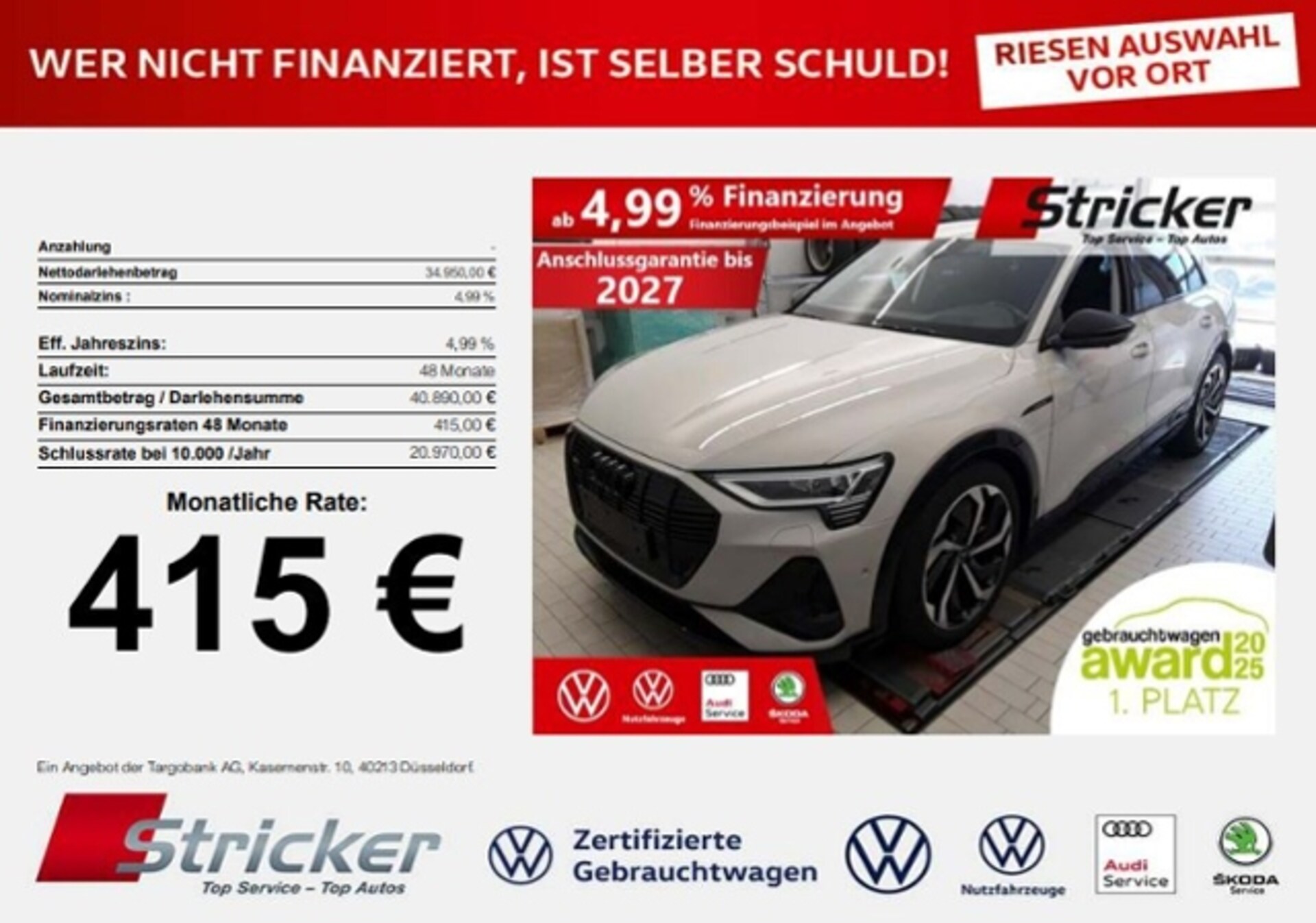 Audi e-tron S line
