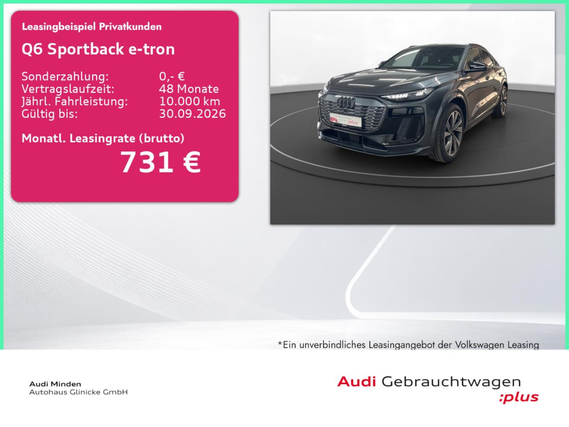 Audi Q6 Sportback e-tron