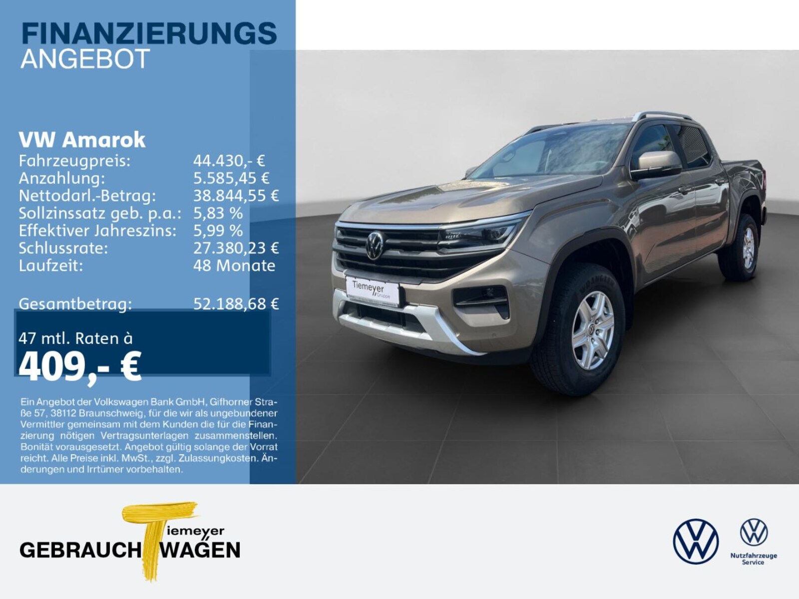 Volkswagen Amarok DoubleCab