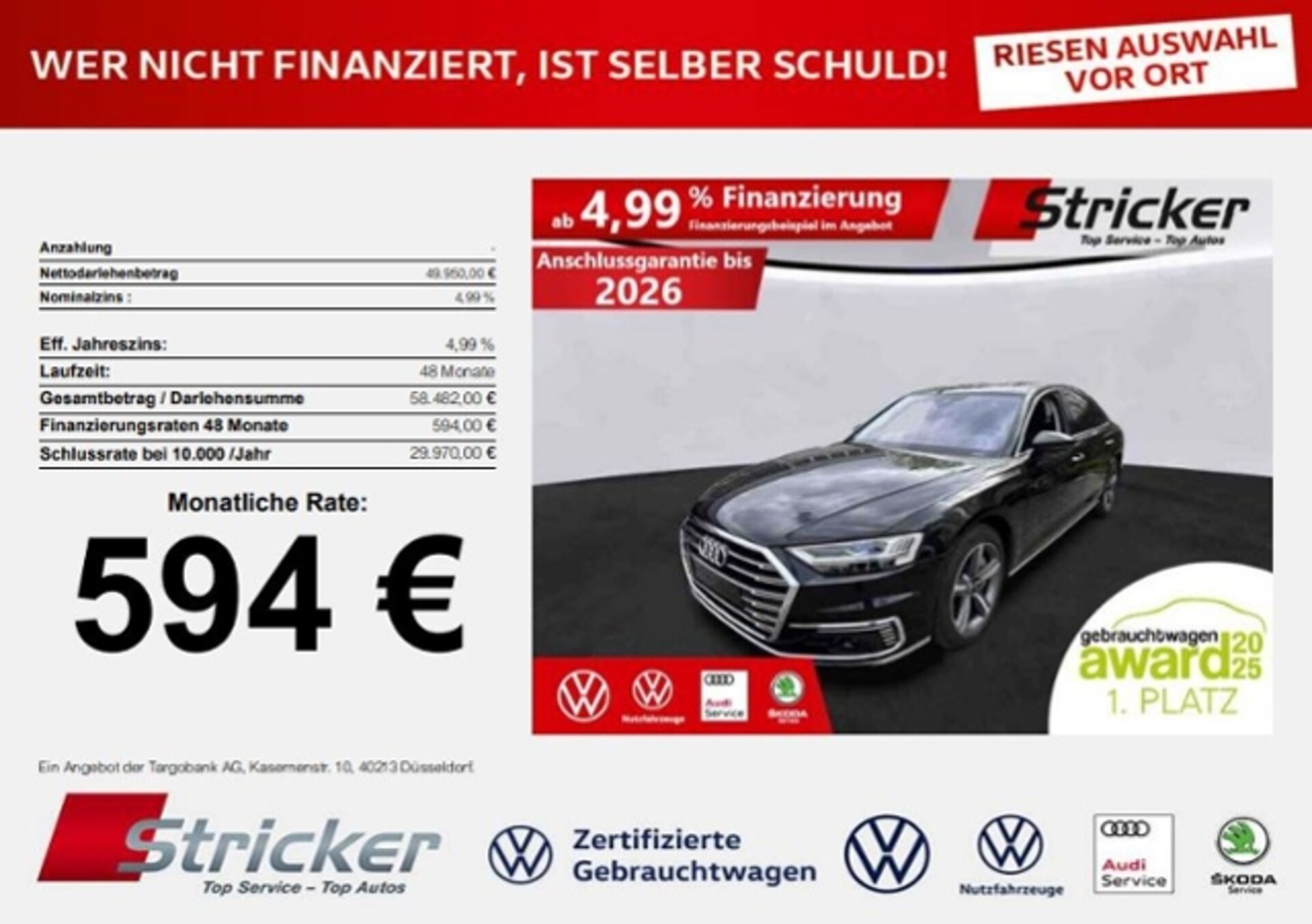 Audi A8 TFSI e