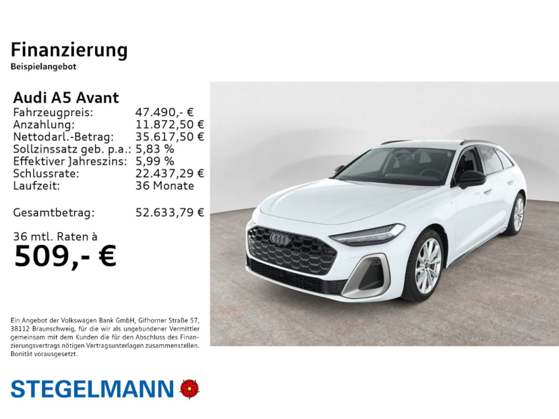 Audi A5 Avant edition one