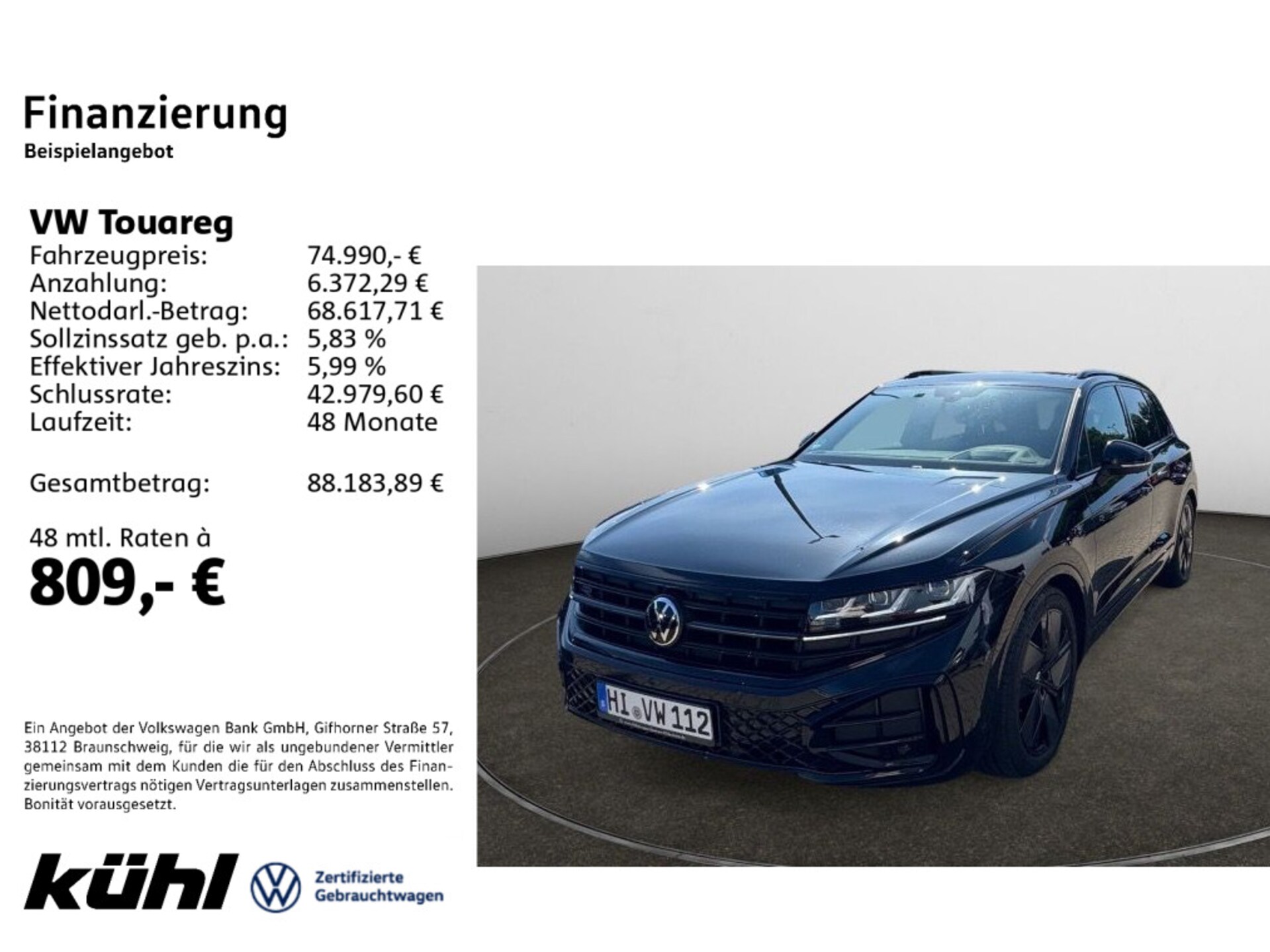 Volkswagen Touareg — Volkswagen Touareg Touareg 3.0 TDI DSG 4M R-Line AHK,Luft,Pano,Black Style,Dynaudio,LM22