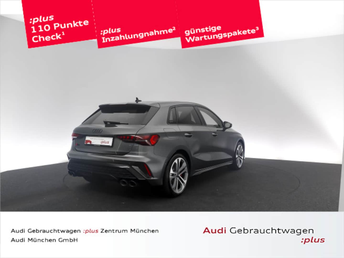 Bild über Audi S3 Sportback TFSI quattro S tronic - für weitere Informationen kontaktieren Sie den Audi Partner
