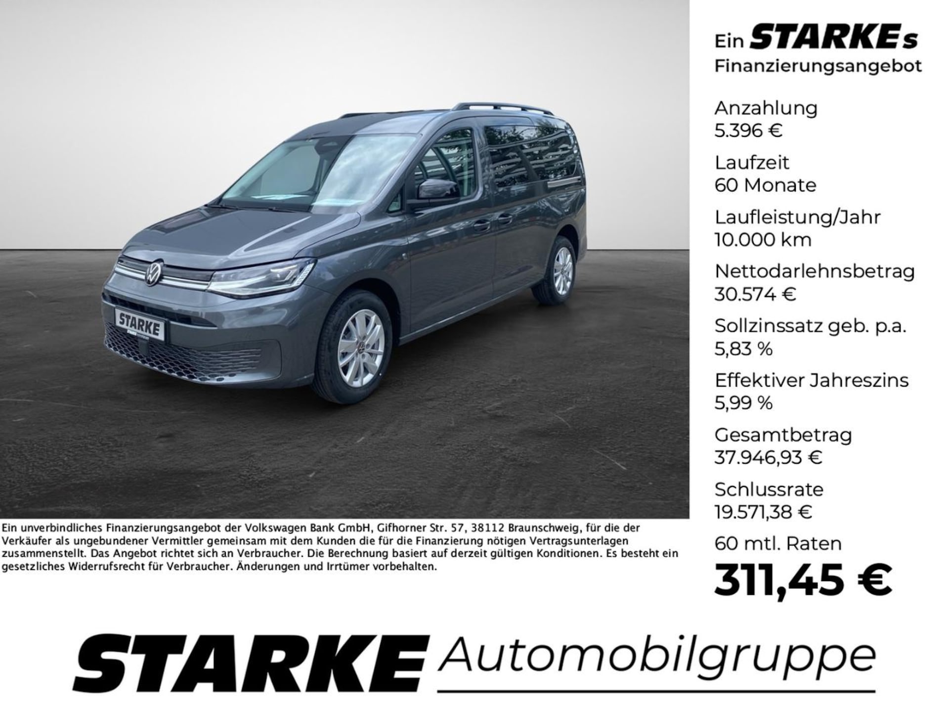 Volkswagen Caddy Maxi Life