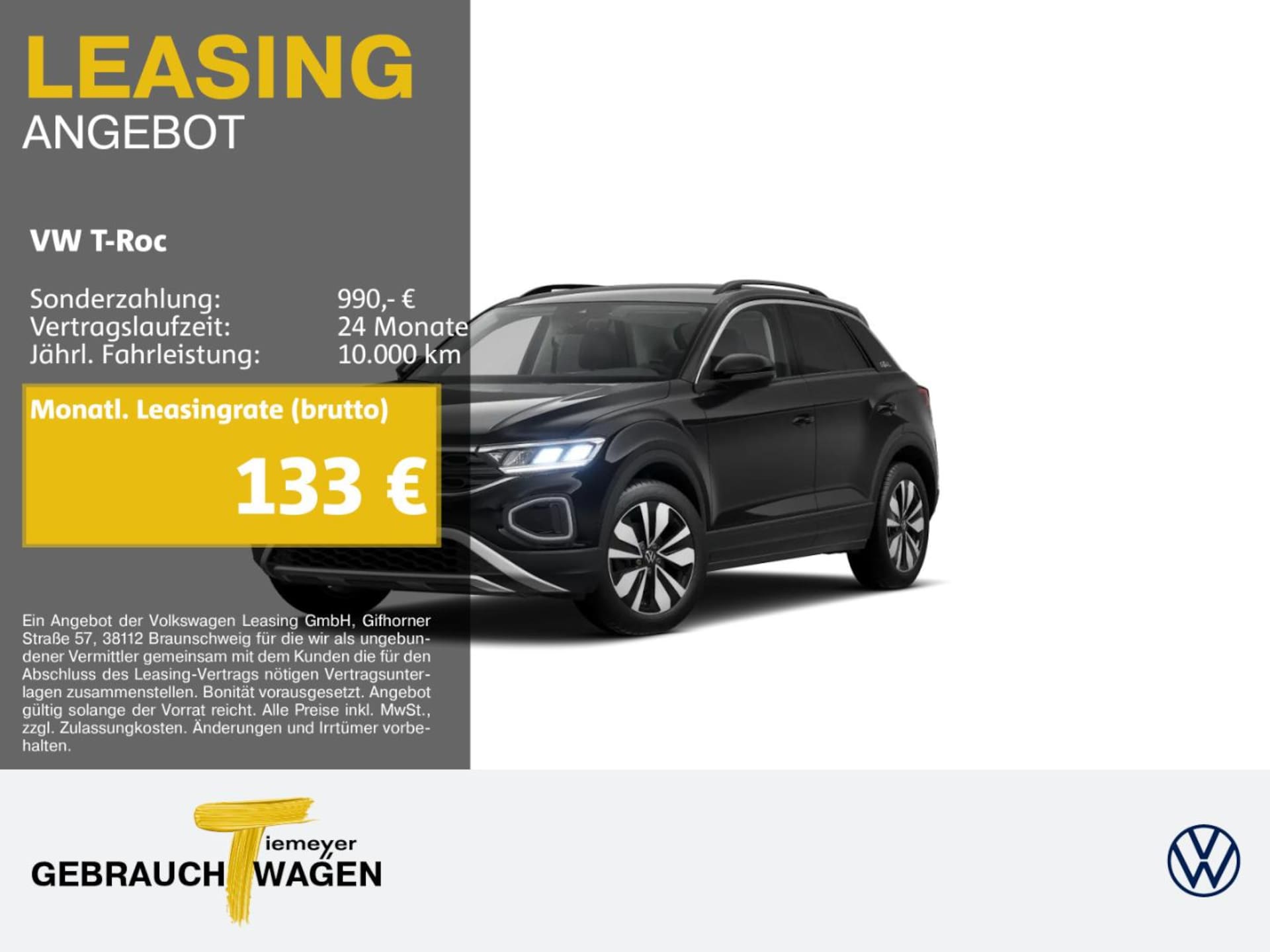Volkswagen T-Roc Life
