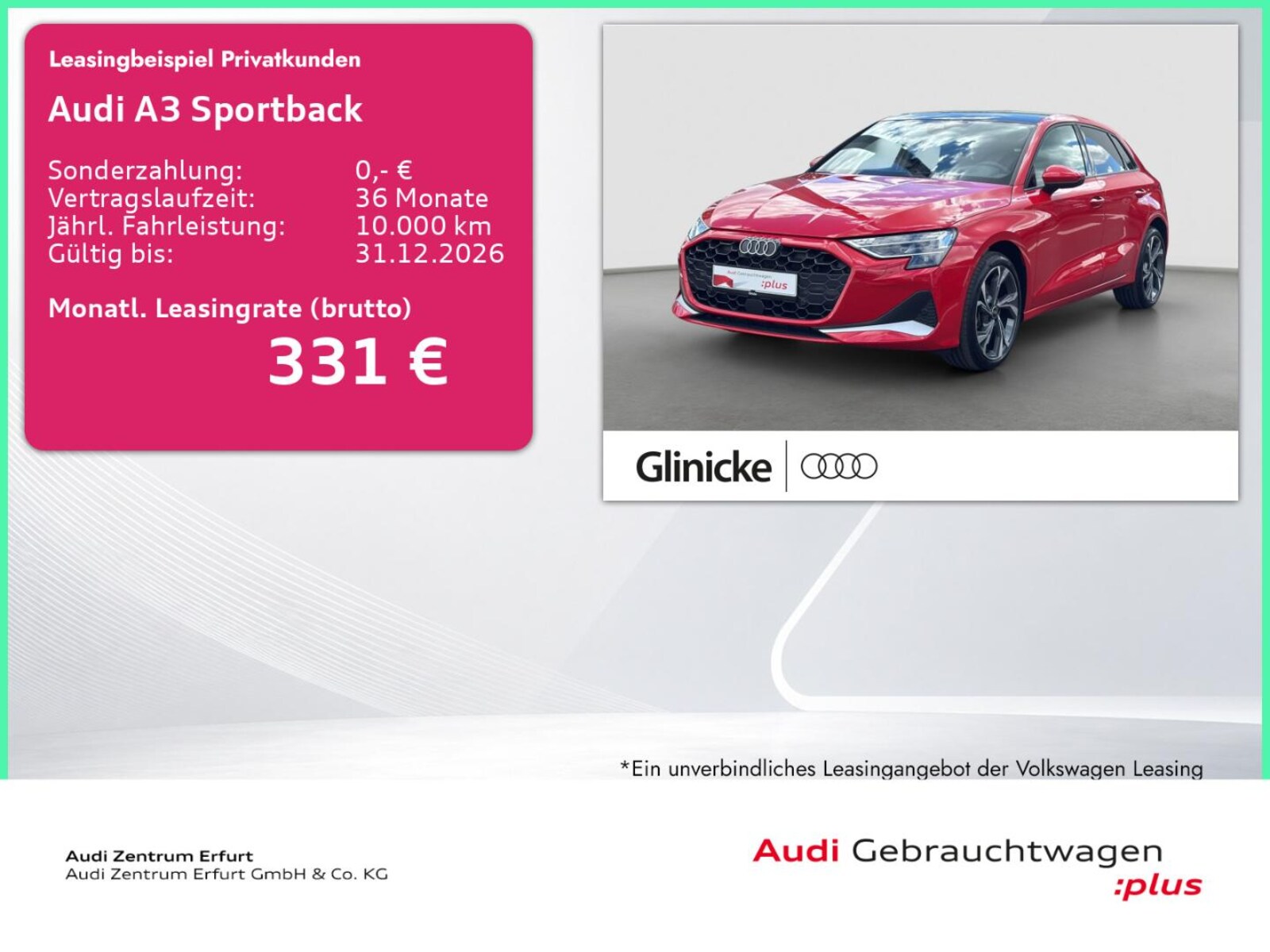 Audi A3 Sportback