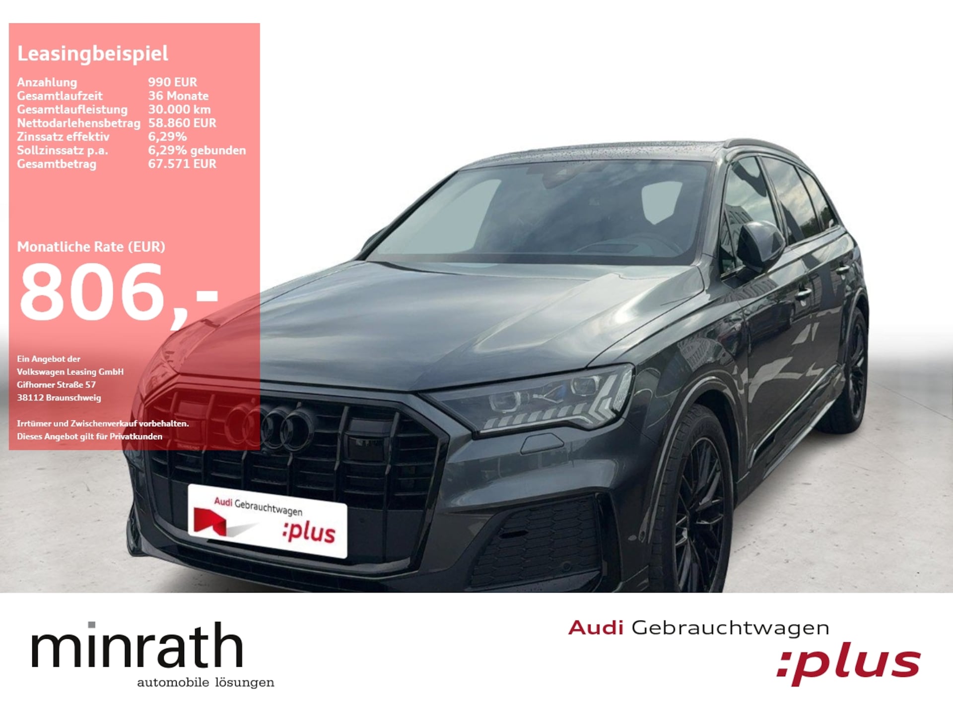 Audi Q7 SUV S line