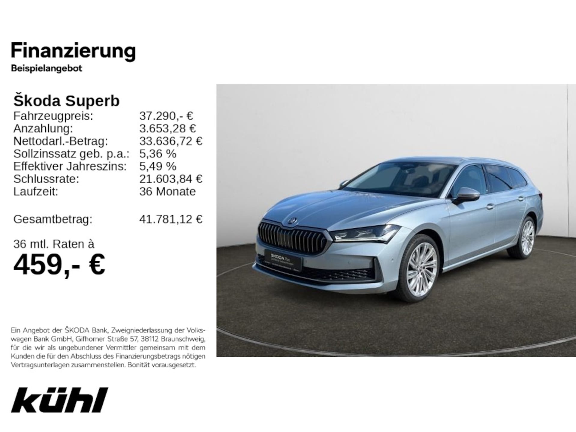 Skoda Superb Combi Selection