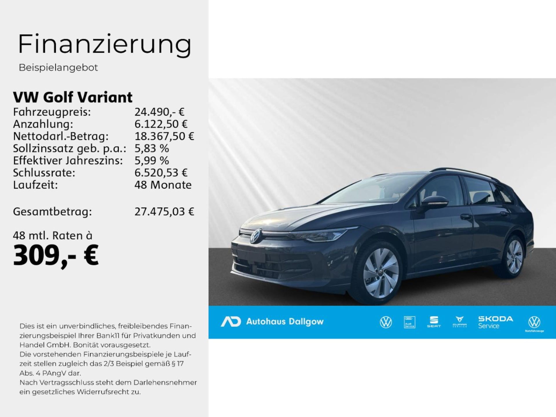 Volkswagen Golf Variant Life