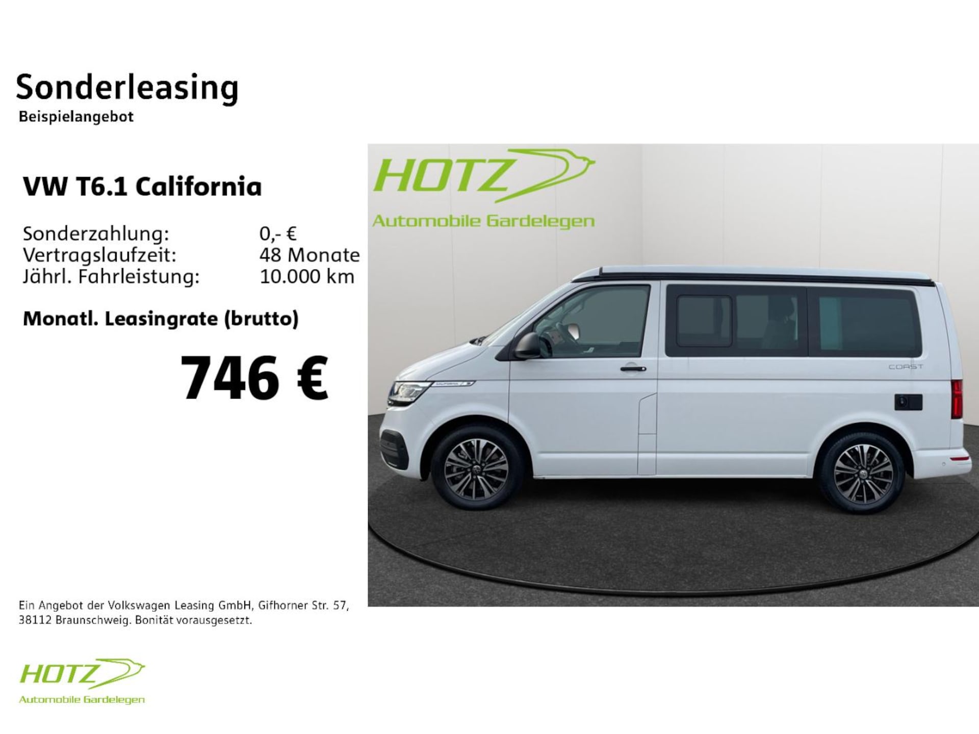 Volkswagen T6.1 California Coast