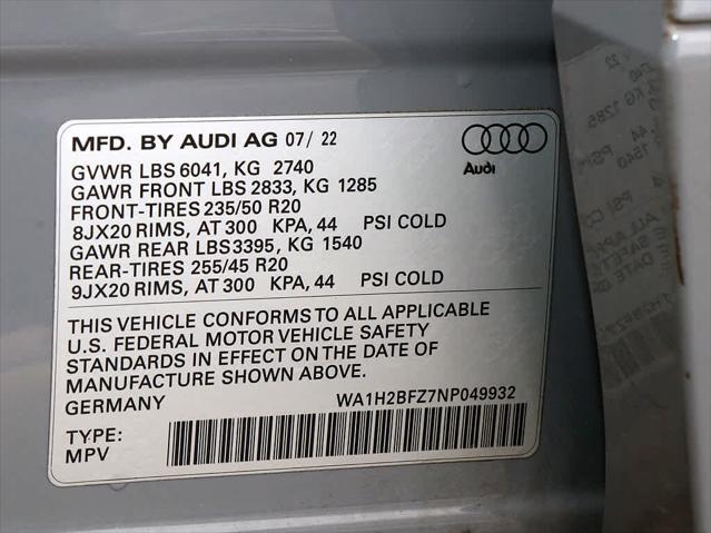 2022 AUDI Q4 - Image 43