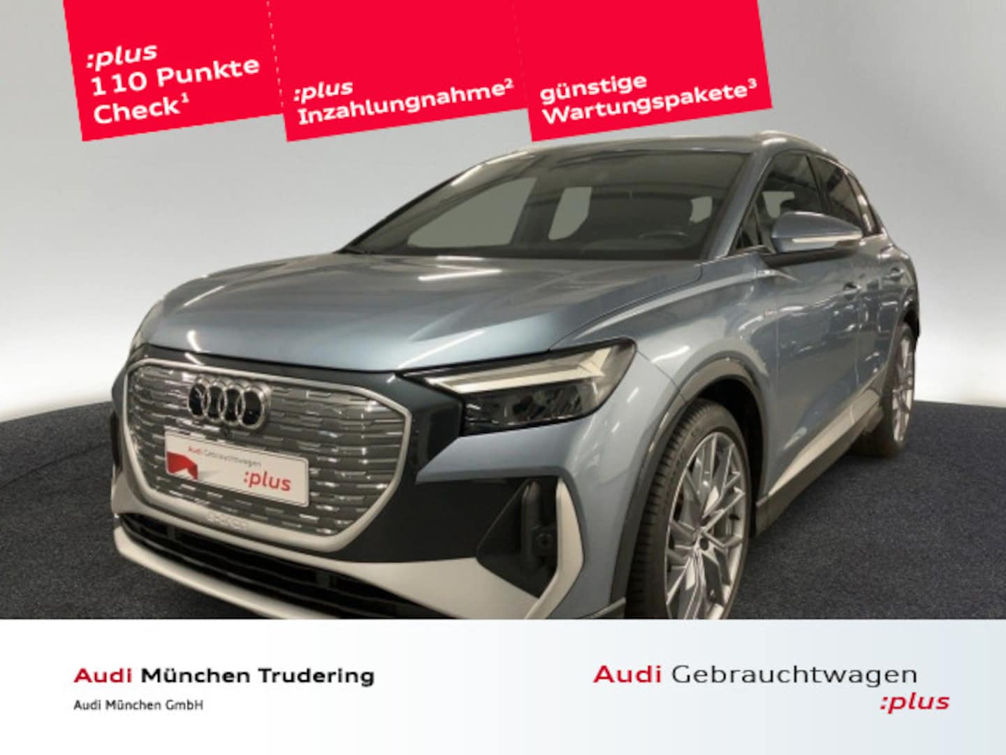 Bild über Audi Q4 e-tron 40 e-tron - für weitere Informationen kontaktieren Sie den Audi Partner