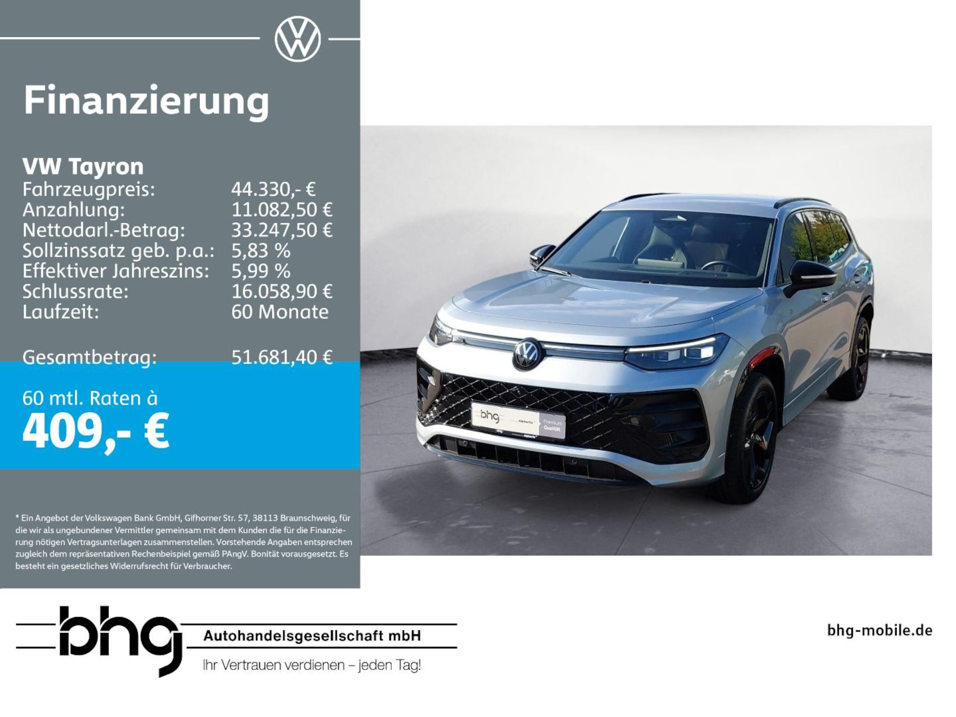 Volkswagen Tayron R-Line