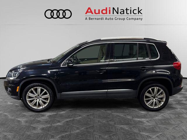 Used 2013 Volkswagen Tiguan SE with VIN WVGBV7AX6DW507658 for sale in Natick, MA