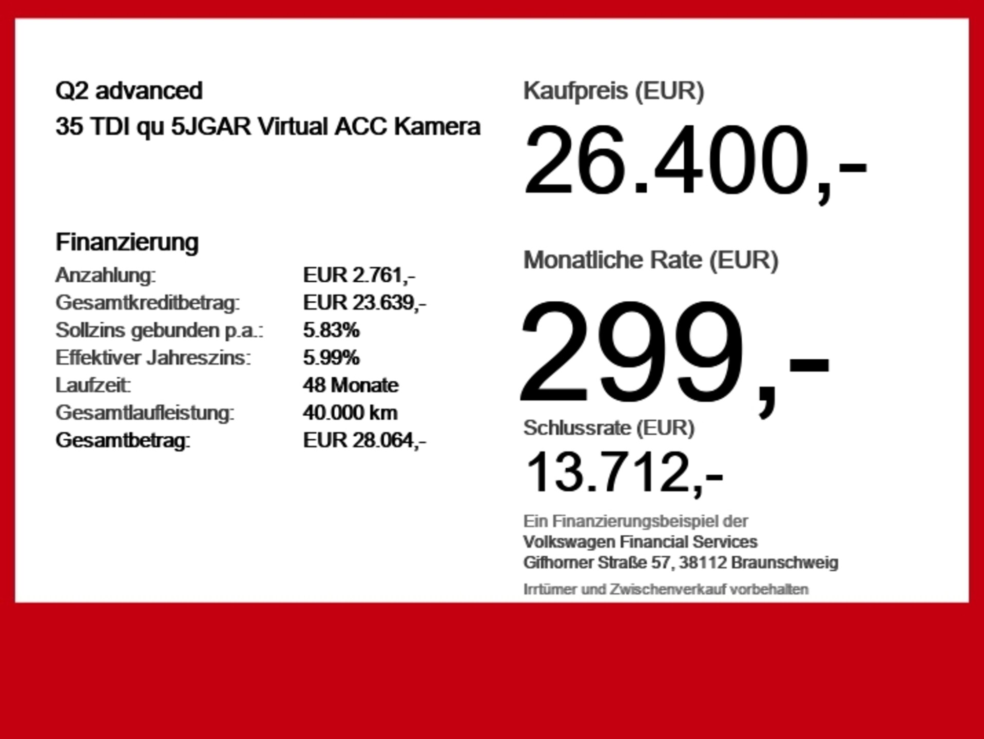 Audi Q2 Advanced