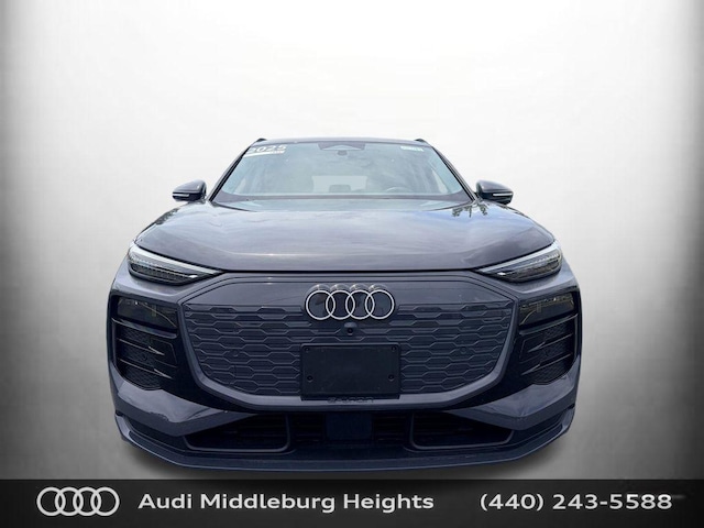 Certified 2025 Audi Q6 e-tron Premium Plus with VIN WA124BGF2SA074630 for sale in Middleburg Heights, OH