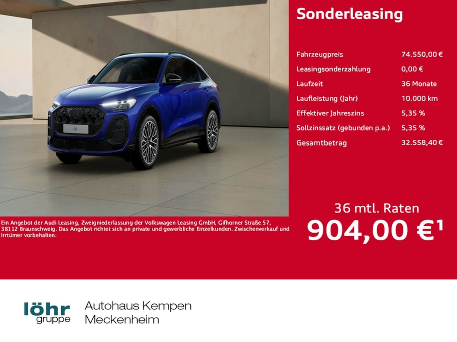 Audi Q5 Sportback e-hybrid edition one