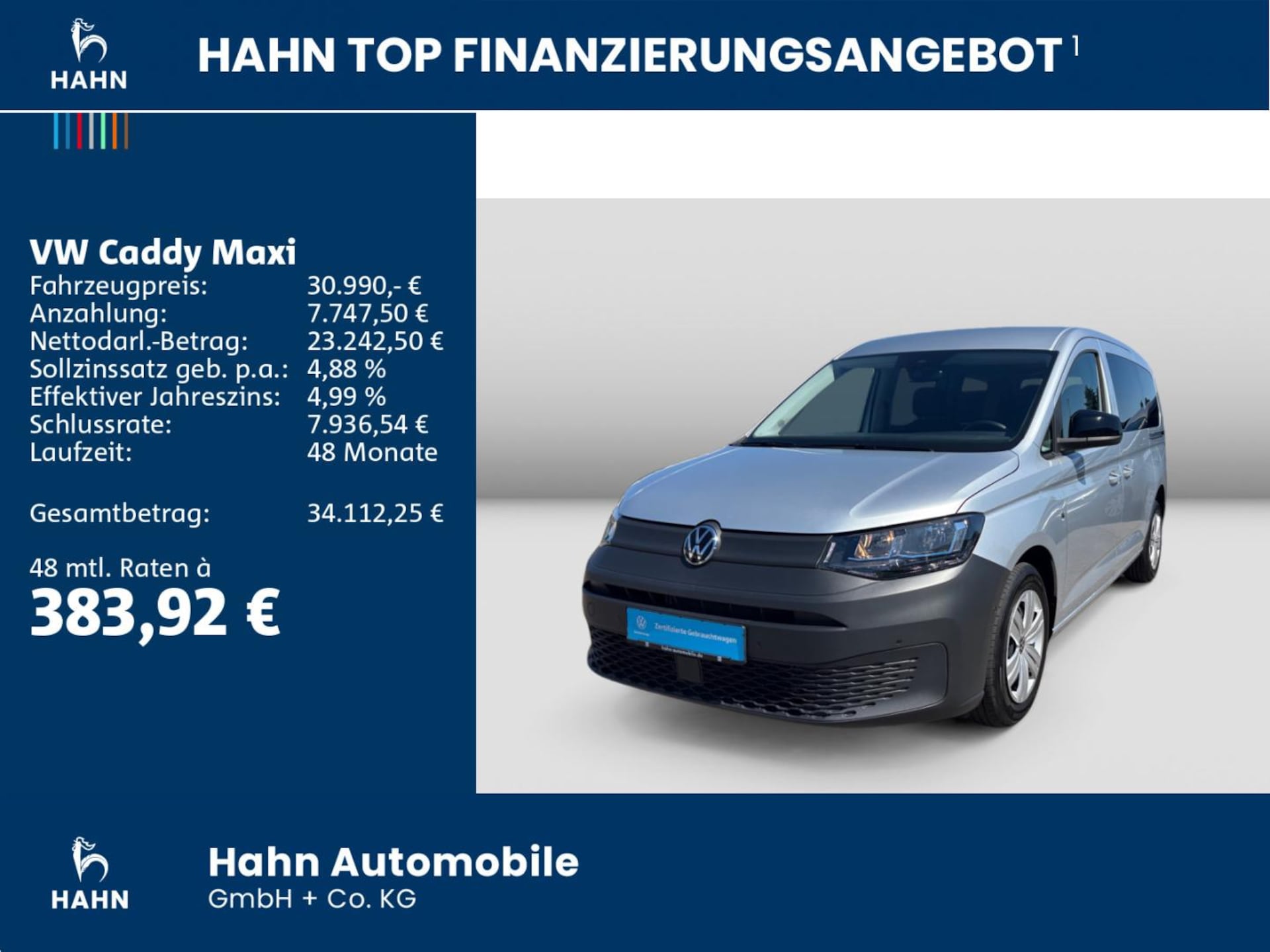 Volkswagen Caddy Maxi Basis-Modell
