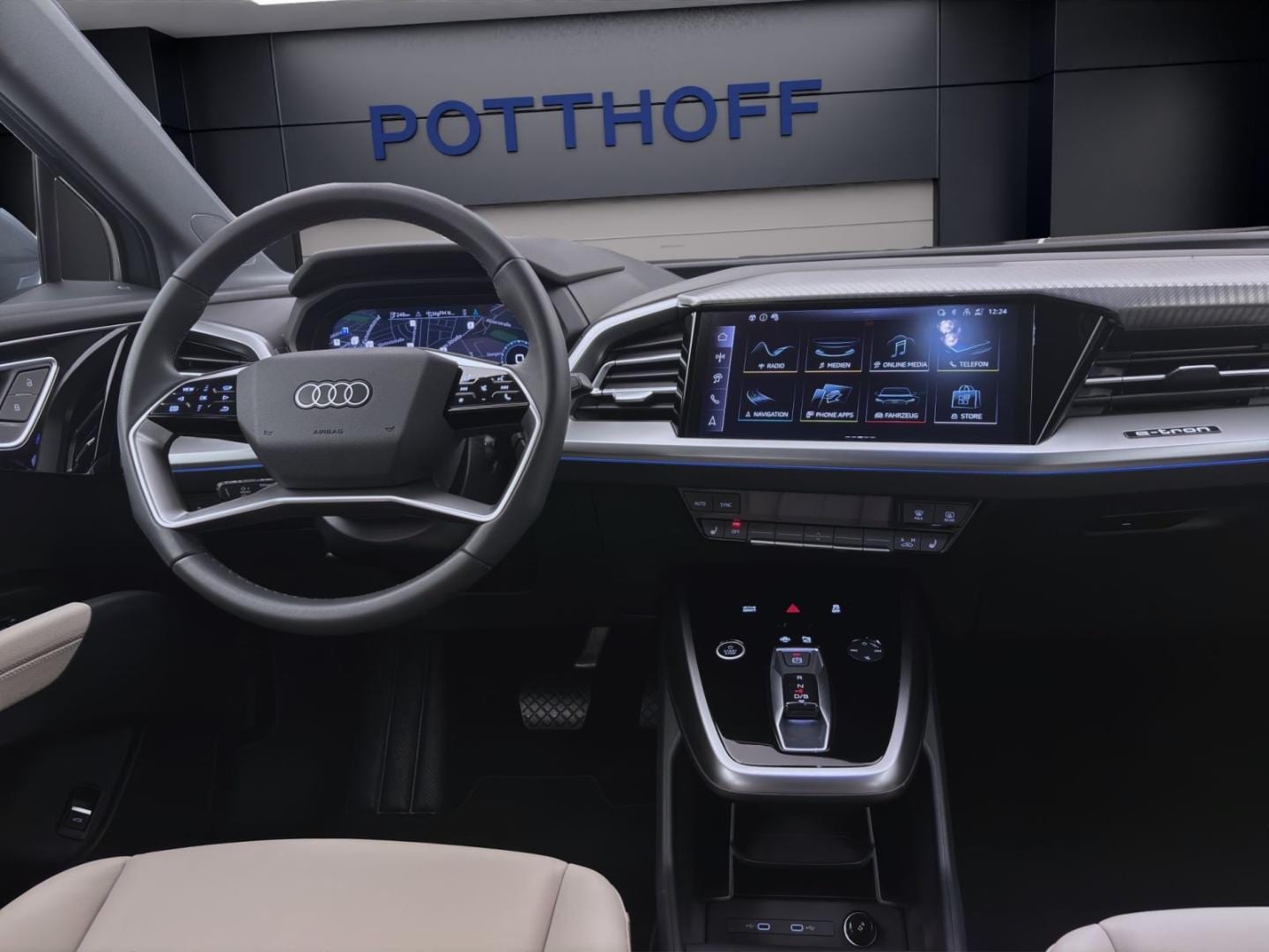 Bild über Audi Q4 e-tron 45 e-tron - für weitere Informationen kontaktieren Sie den Audi Partner
