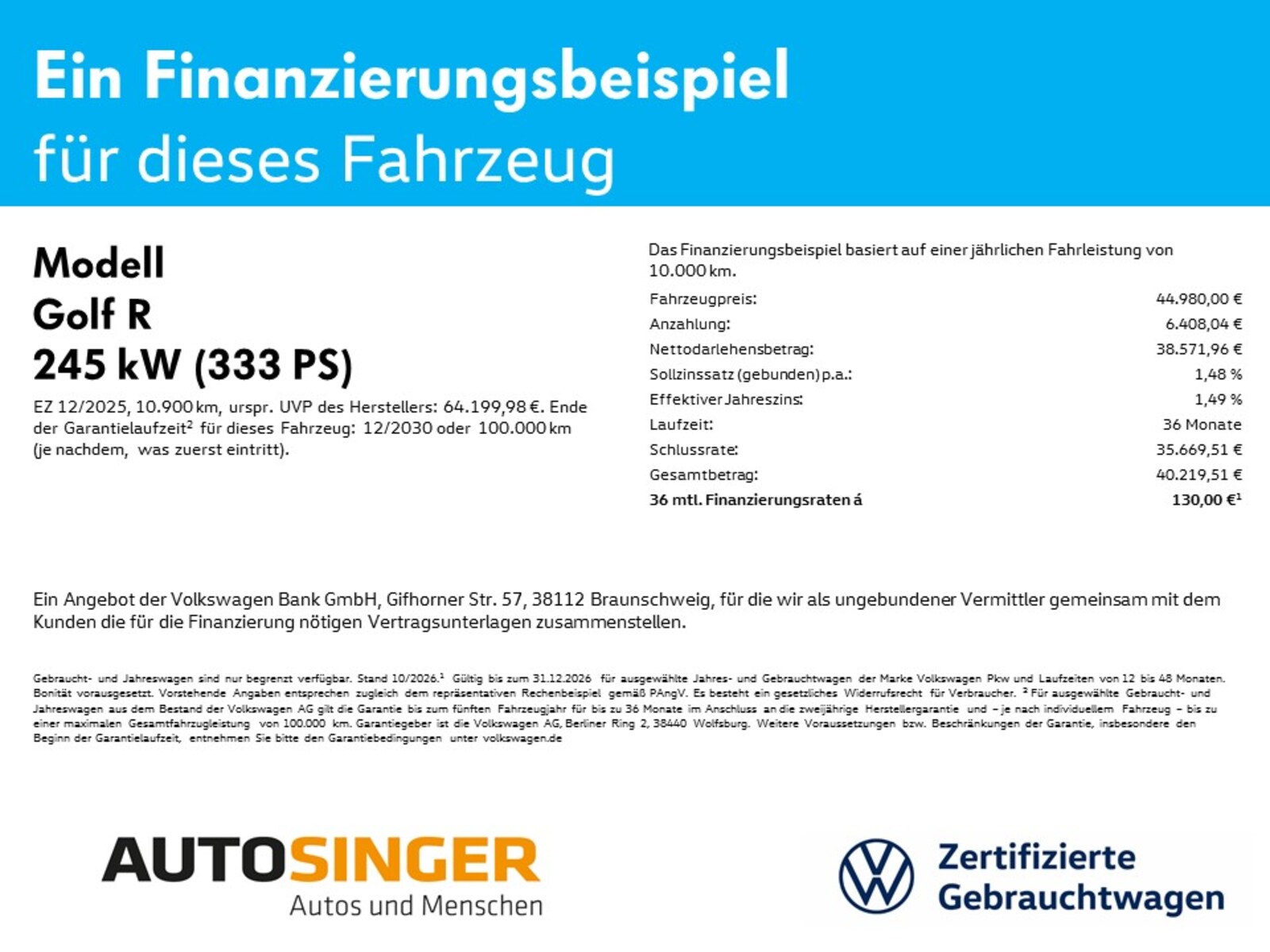 Volkswagen Golf – Bild 2
