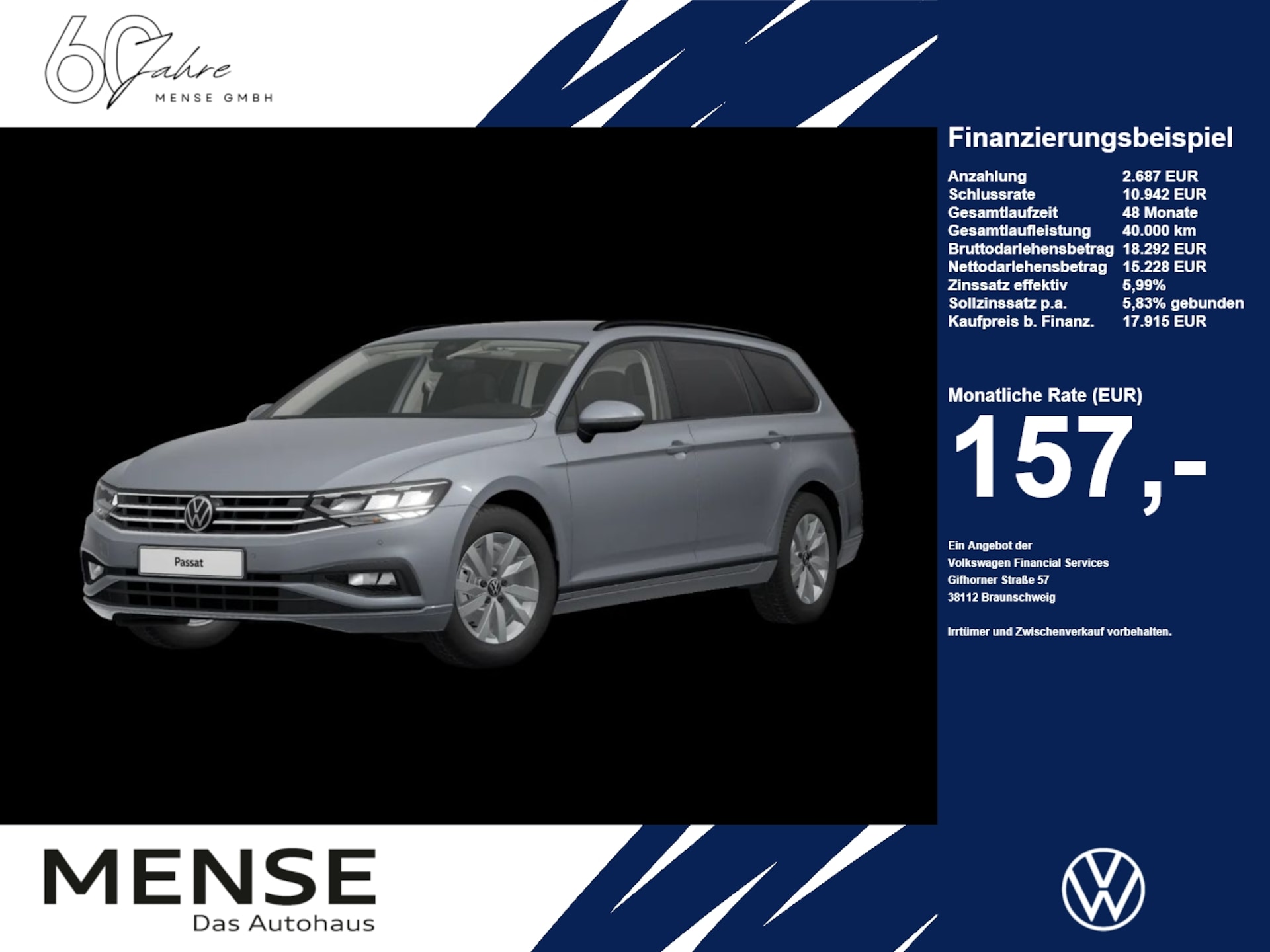 Volkswagen Passat Variant Basis-Modell