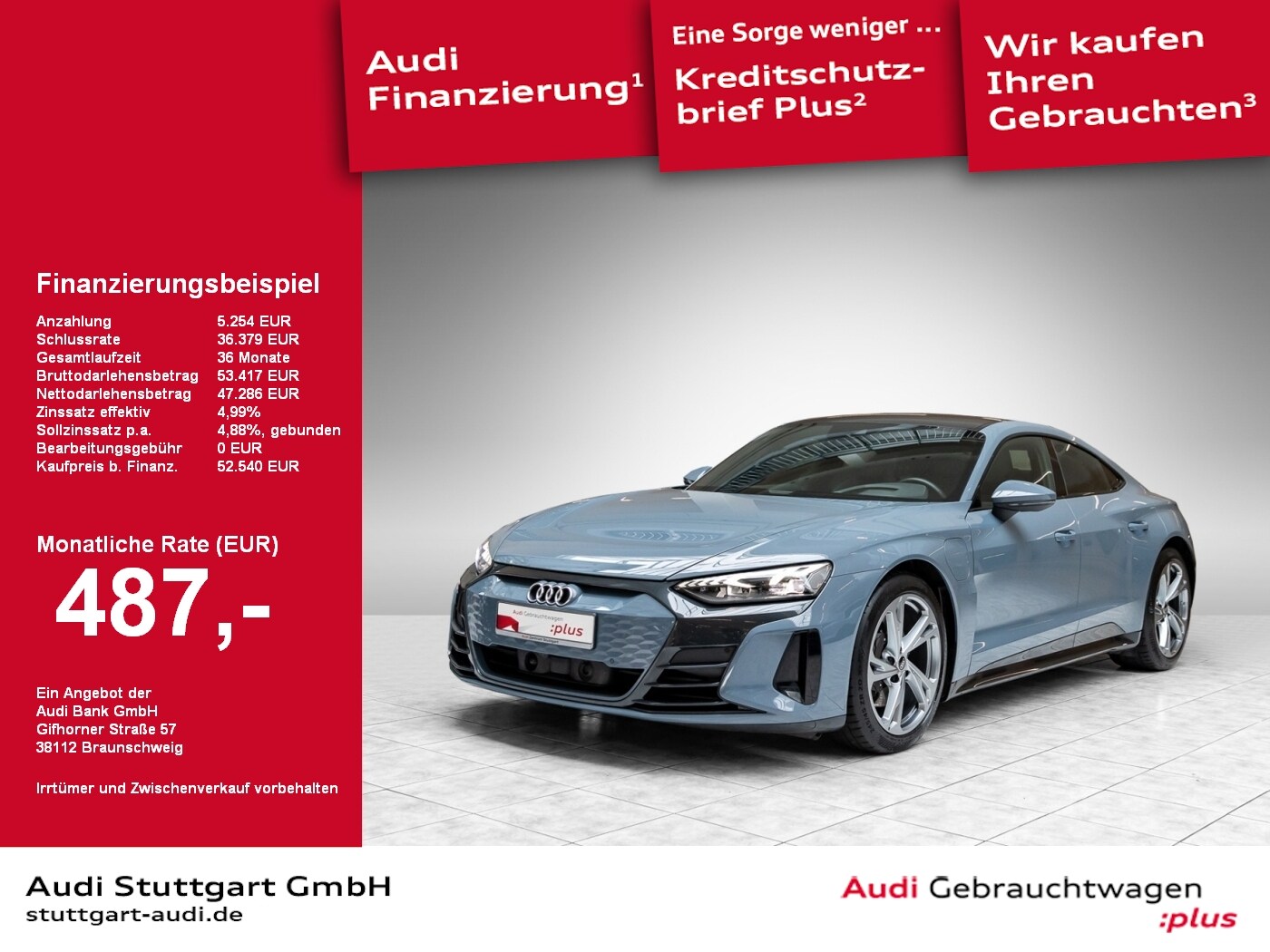 Image about Audi e-tron GT e-tron quattro