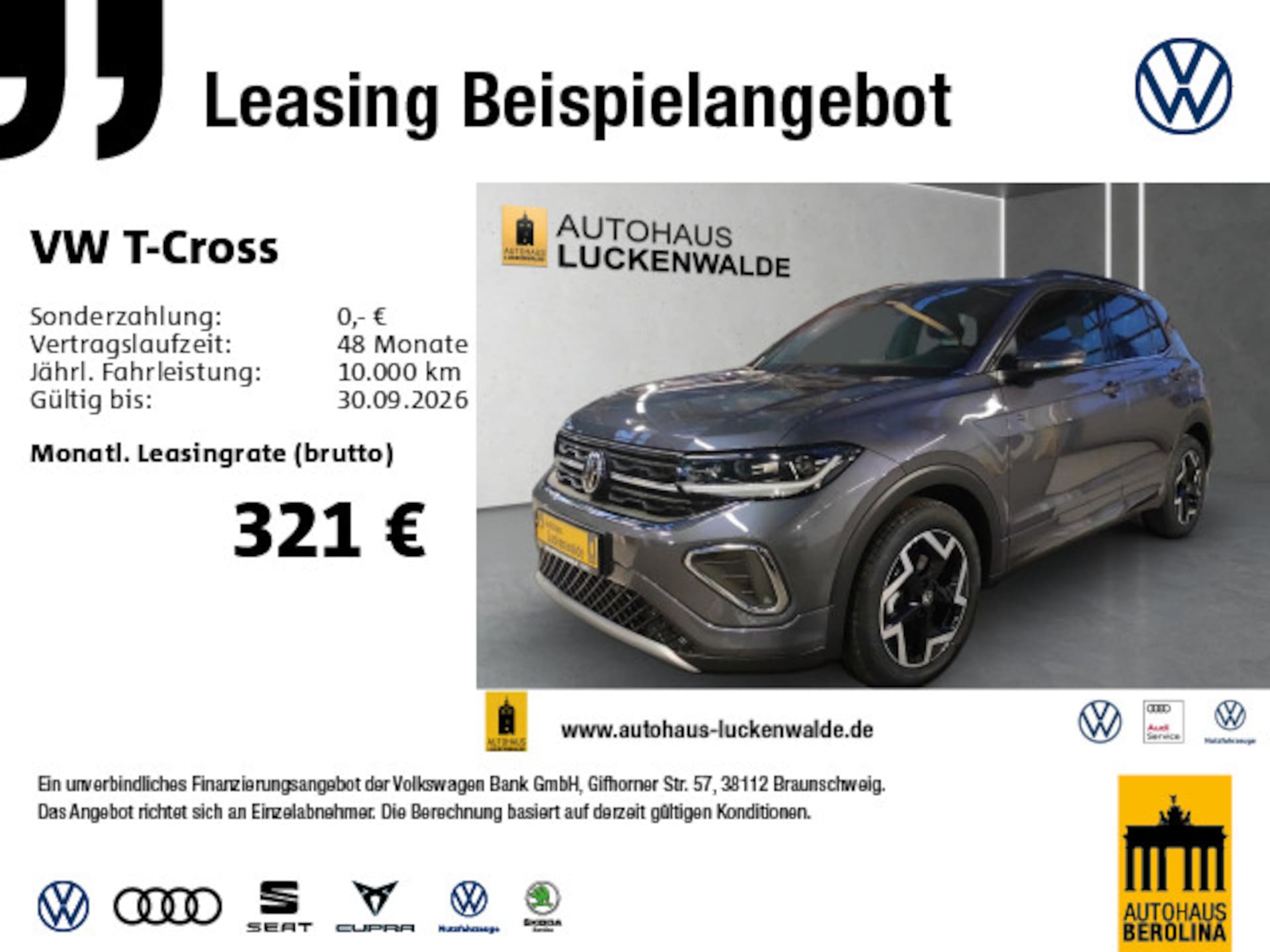 Volkswagen T-Cross R-Line