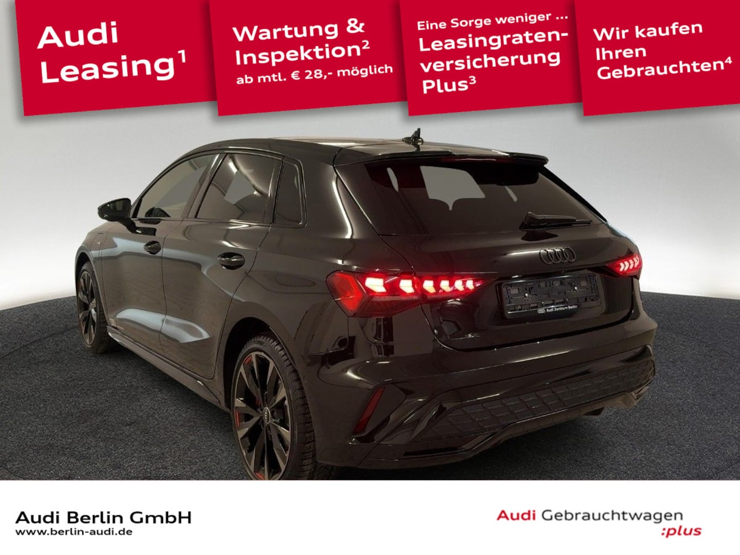 Bild über Audi A3 Sportback TFSI e TFSI e 200 kW S tronic - für weitere Informationen kontaktieren Sie den Audi Partner