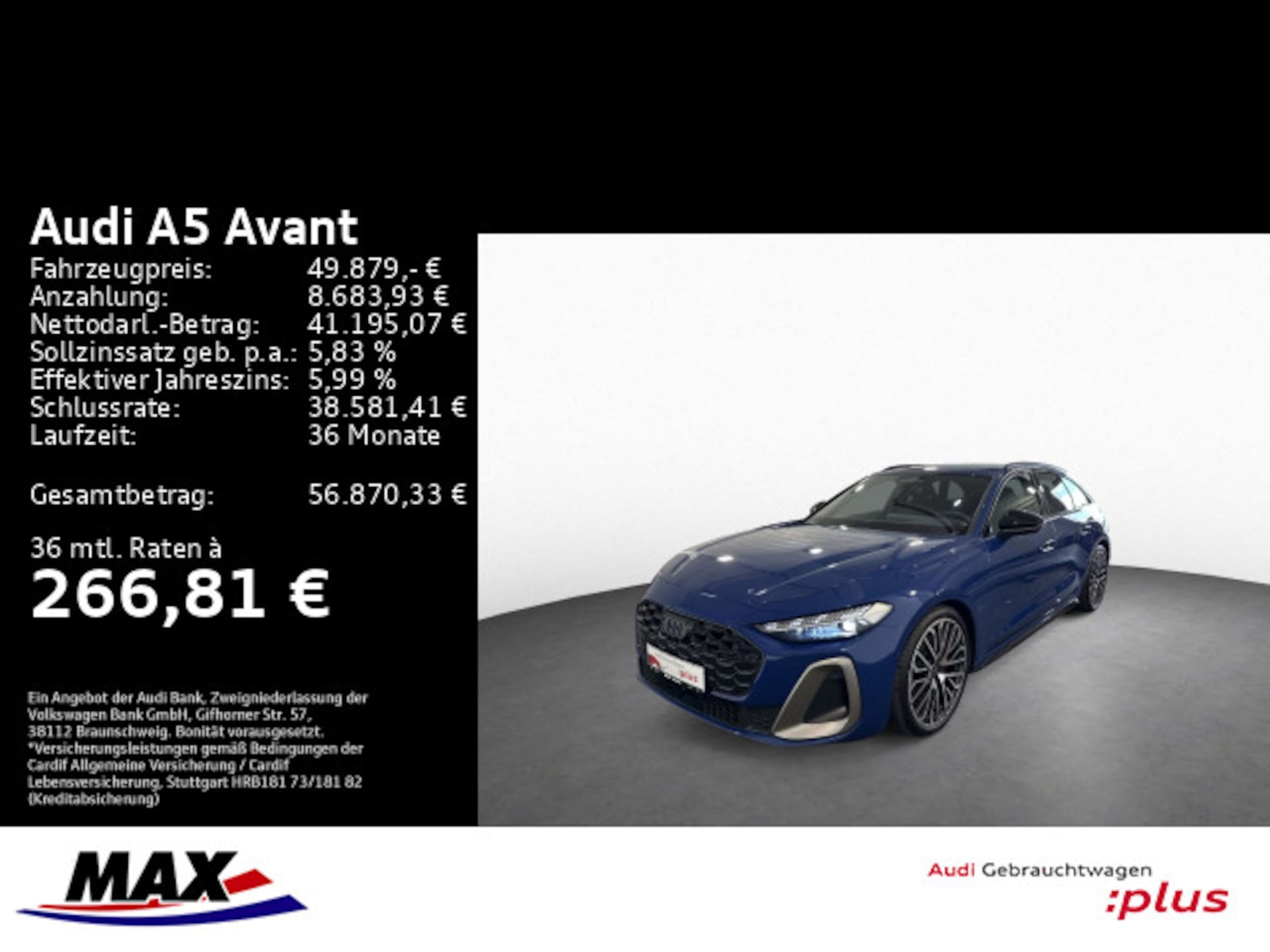 Audi A5 Avant edition one