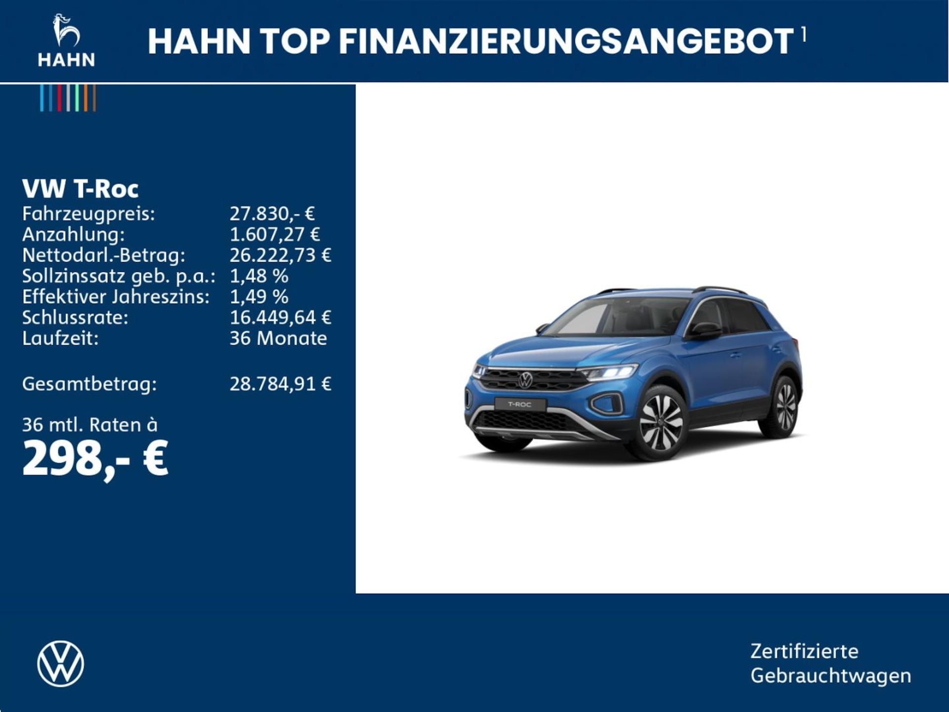 Volkswagen T-Roc Life