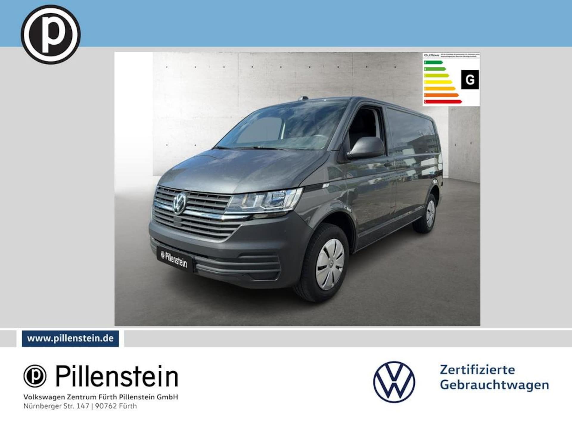 Volkswagen T6.1 Transporter Kasten kurzer Radstand EcoProfi