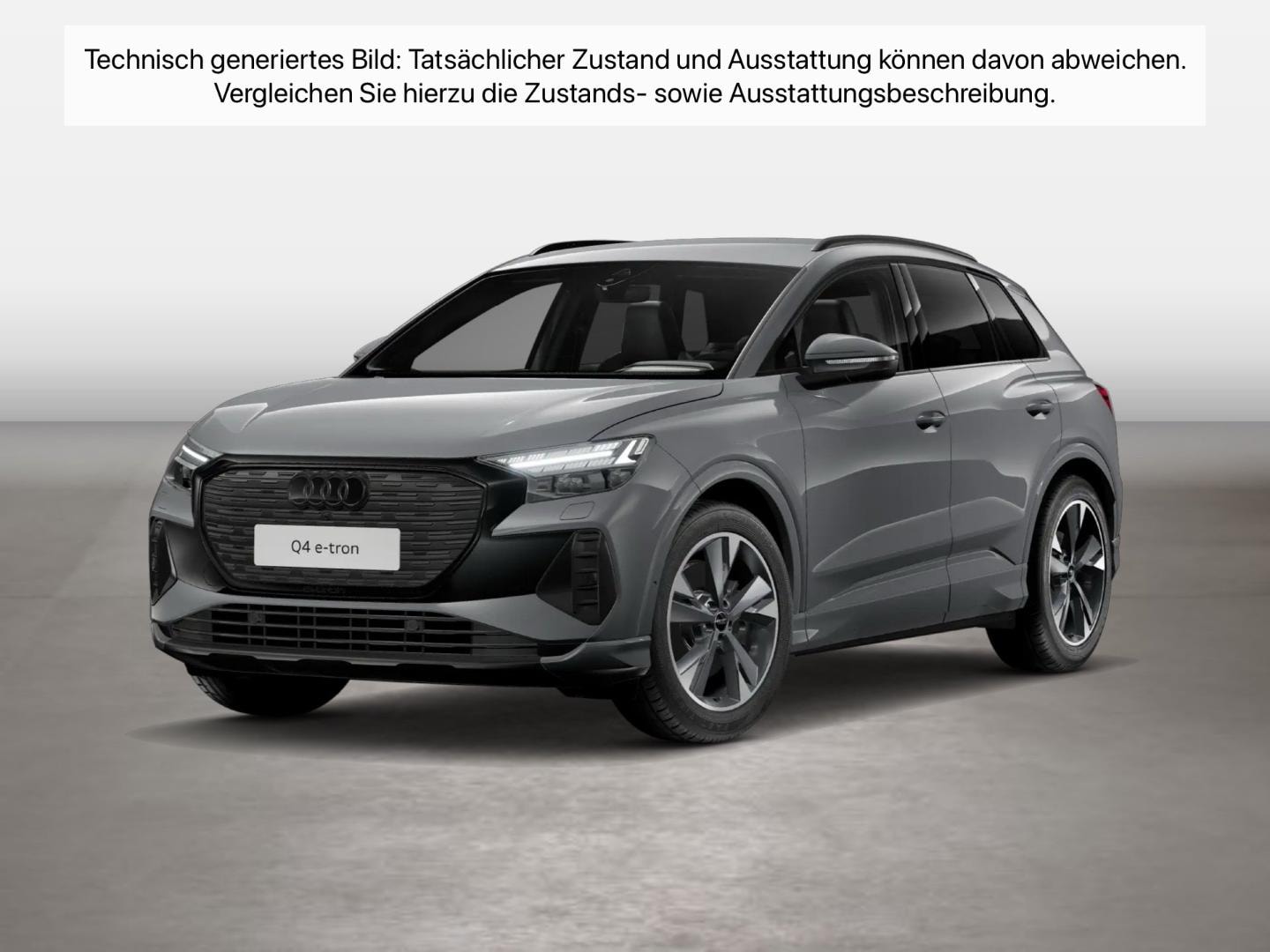 Bild über Audi Q4 e-tron 45 e-tron - für weitere Informationen kontaktieren Sie den Audi Partner
