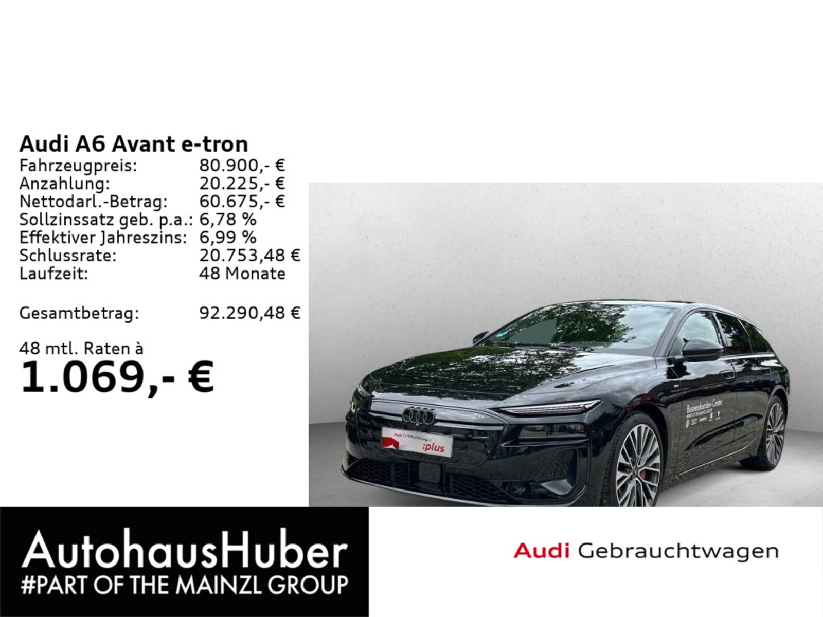 Audi A6 Avant e-tron