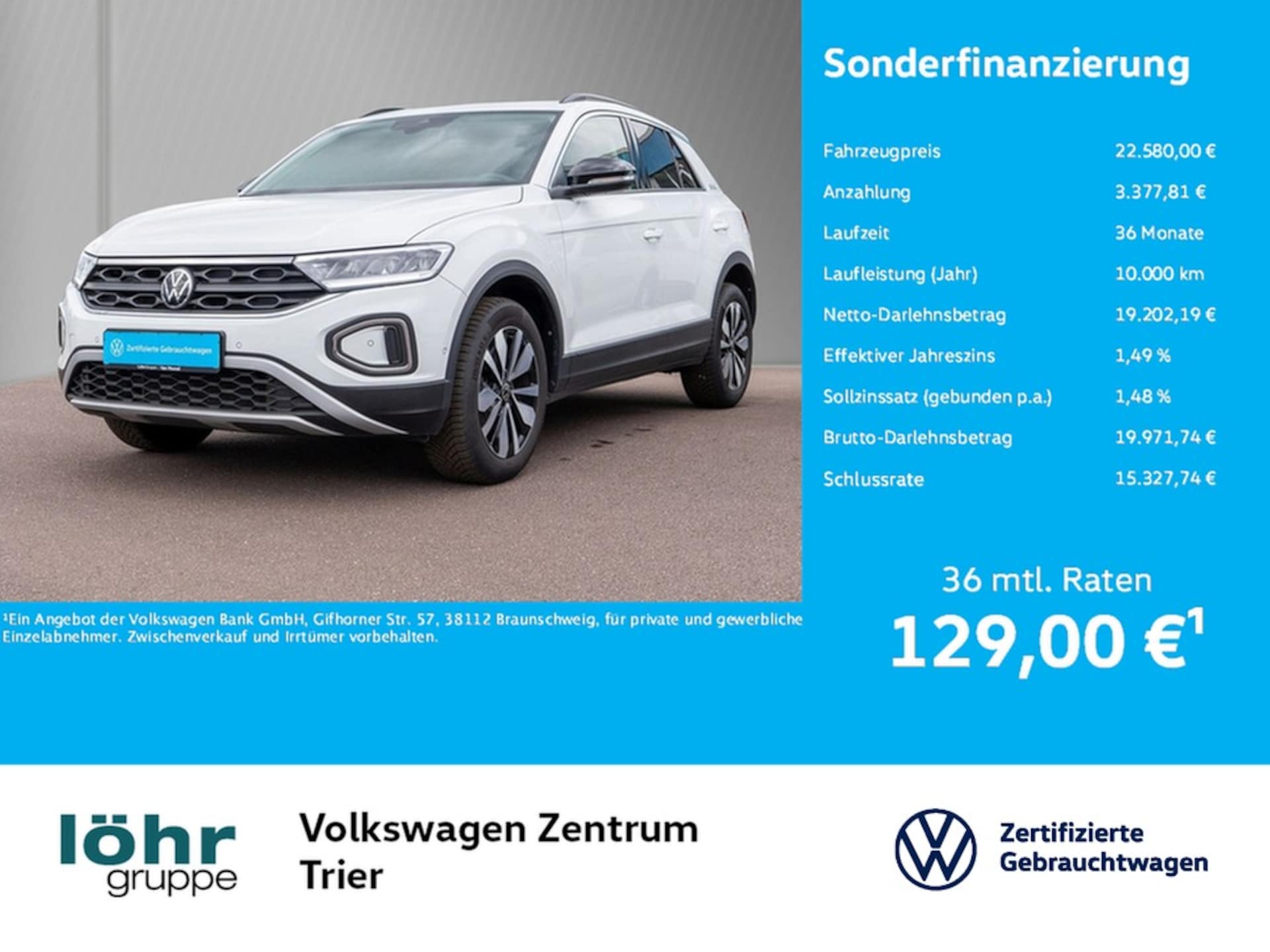 Volkswagen T-Roc Life