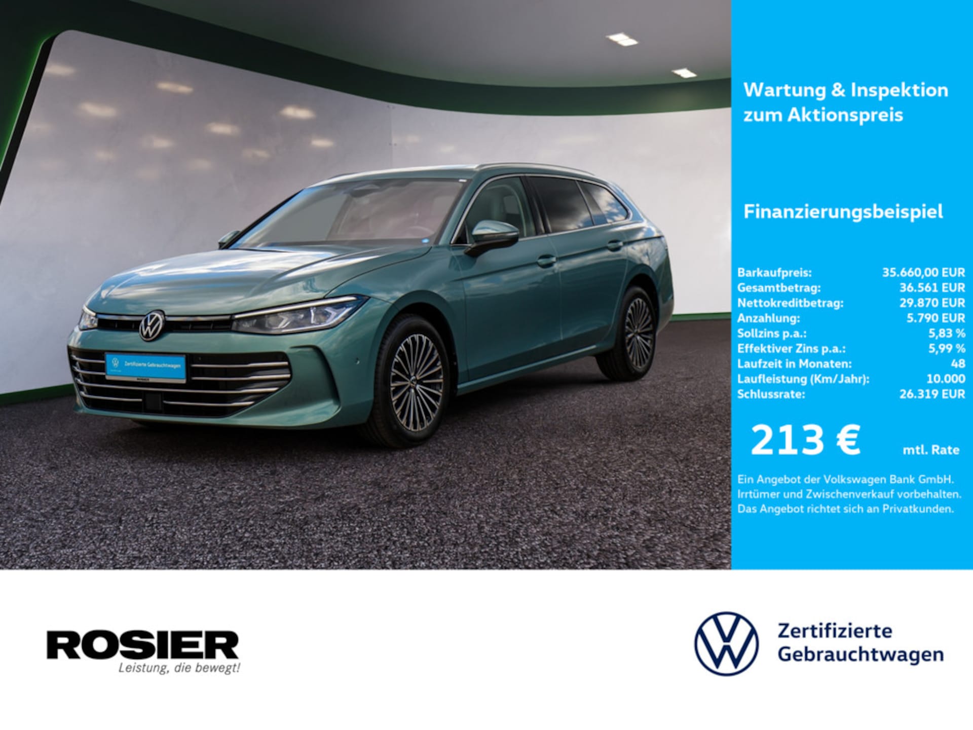 Volkswagen Passat Elegance