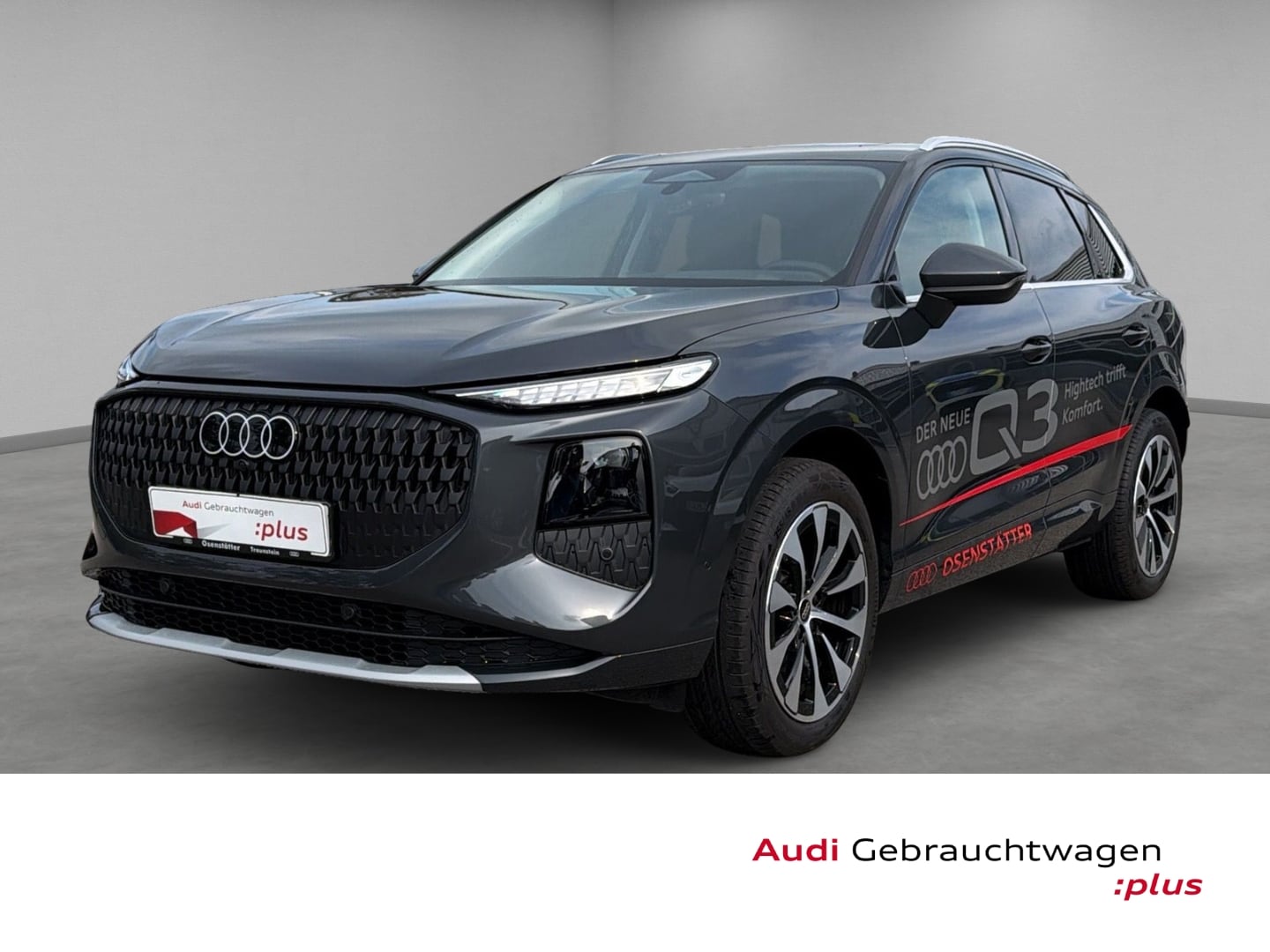 Bild über Audi Q3 SUV TFSI 110 kW S tronic - für weitere Informationen kontaktieren Sie den Audi Partner