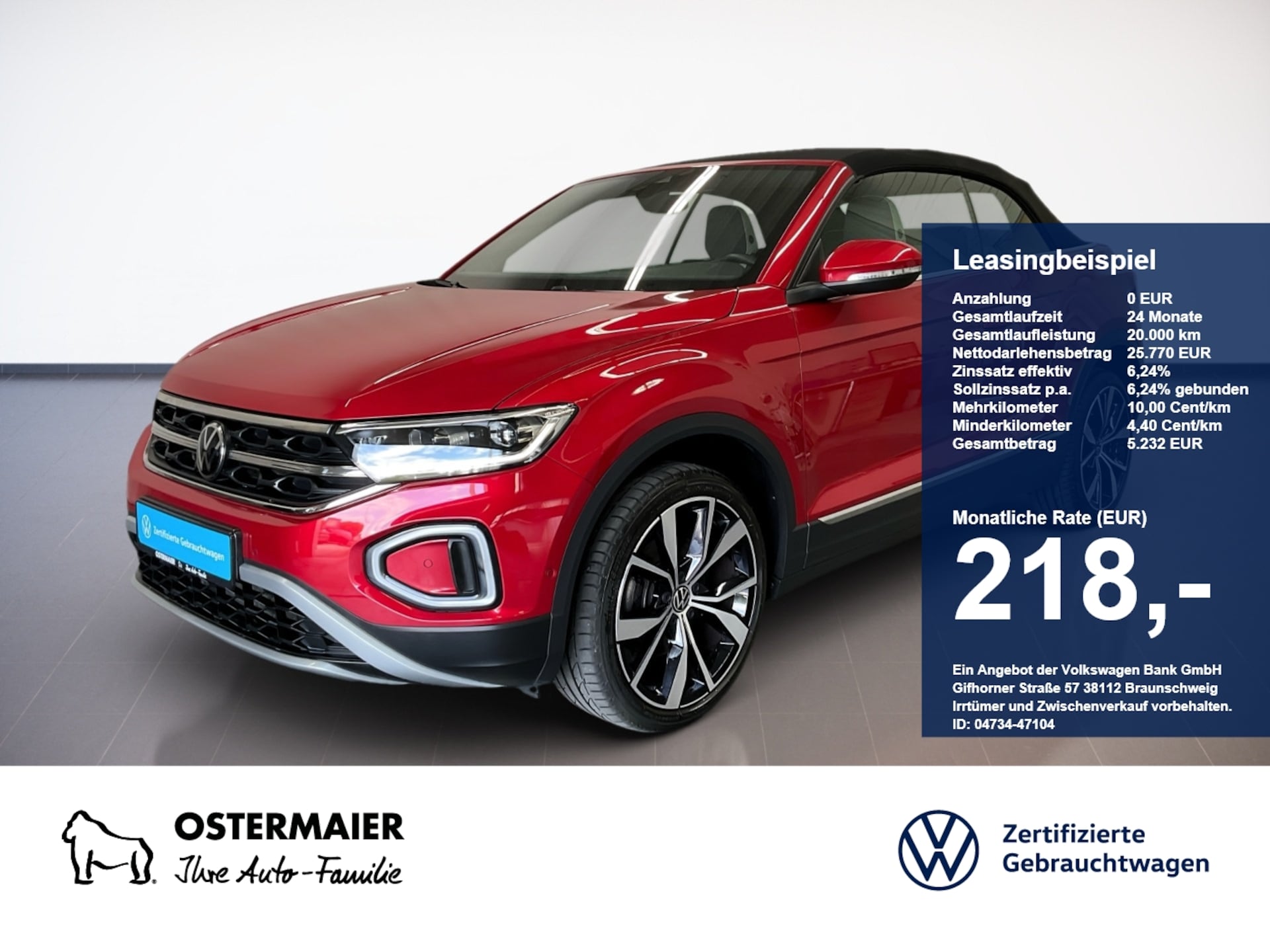 Volkswagen T-Roc Cabriolet Style