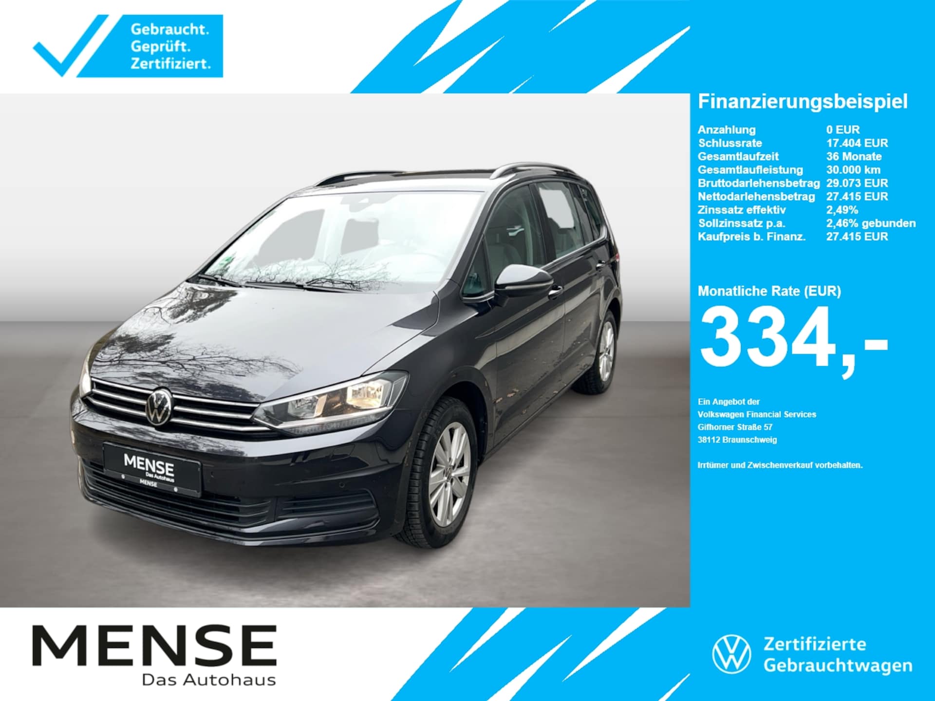 Volkswagen Touran Comfortline