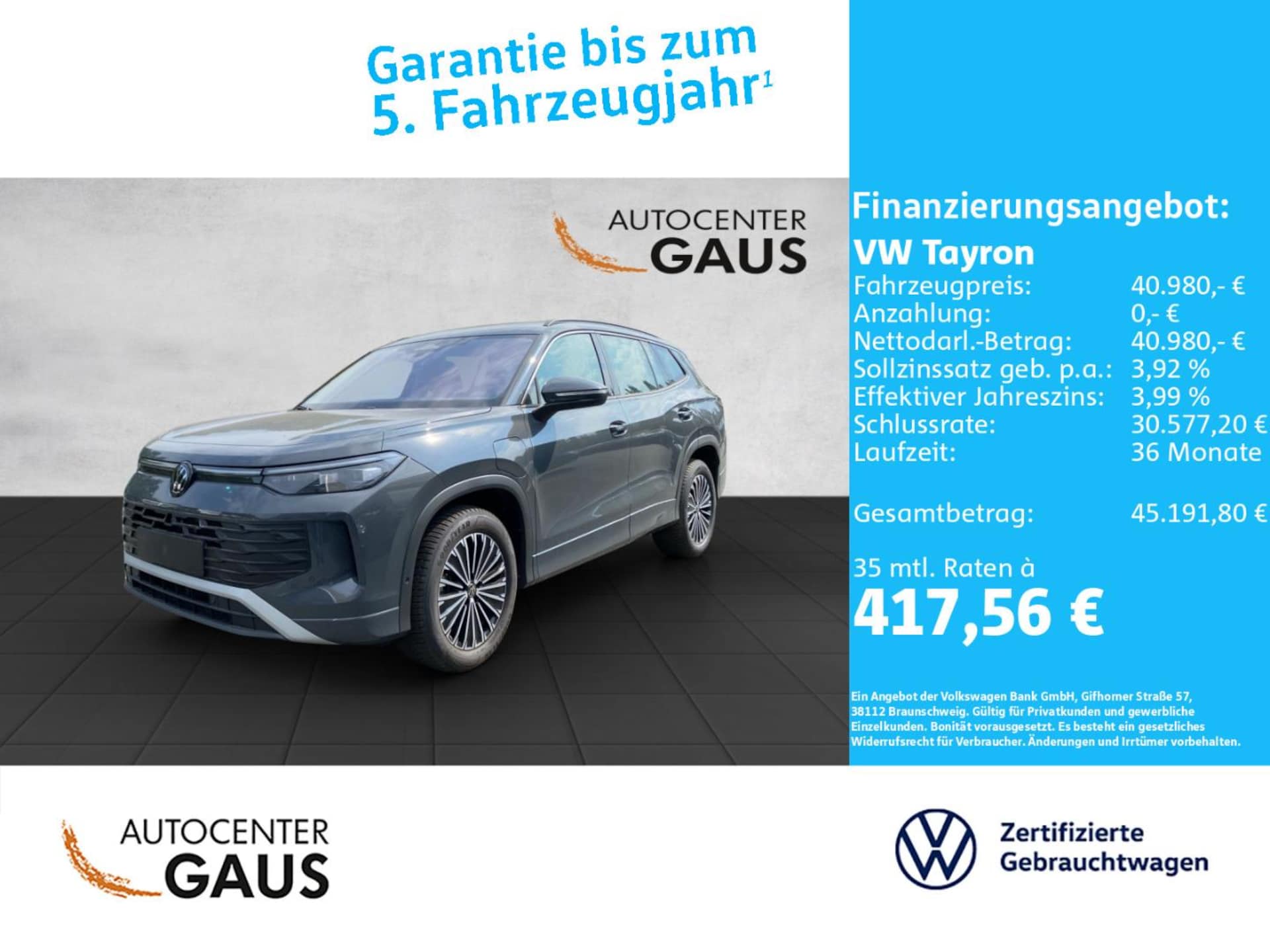 Volkswagen Tayron Life