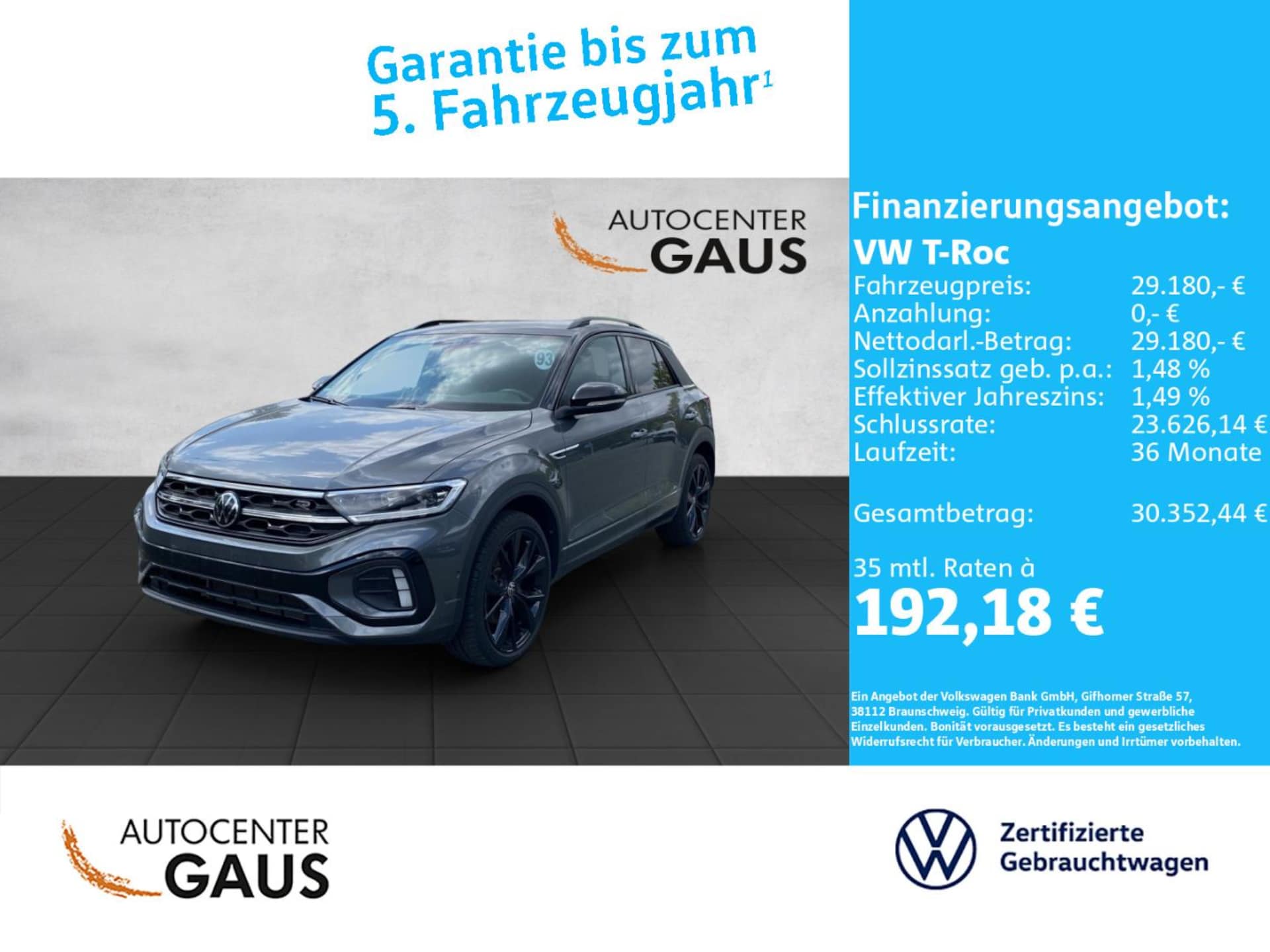 Volkswagen T-Roc R-Line