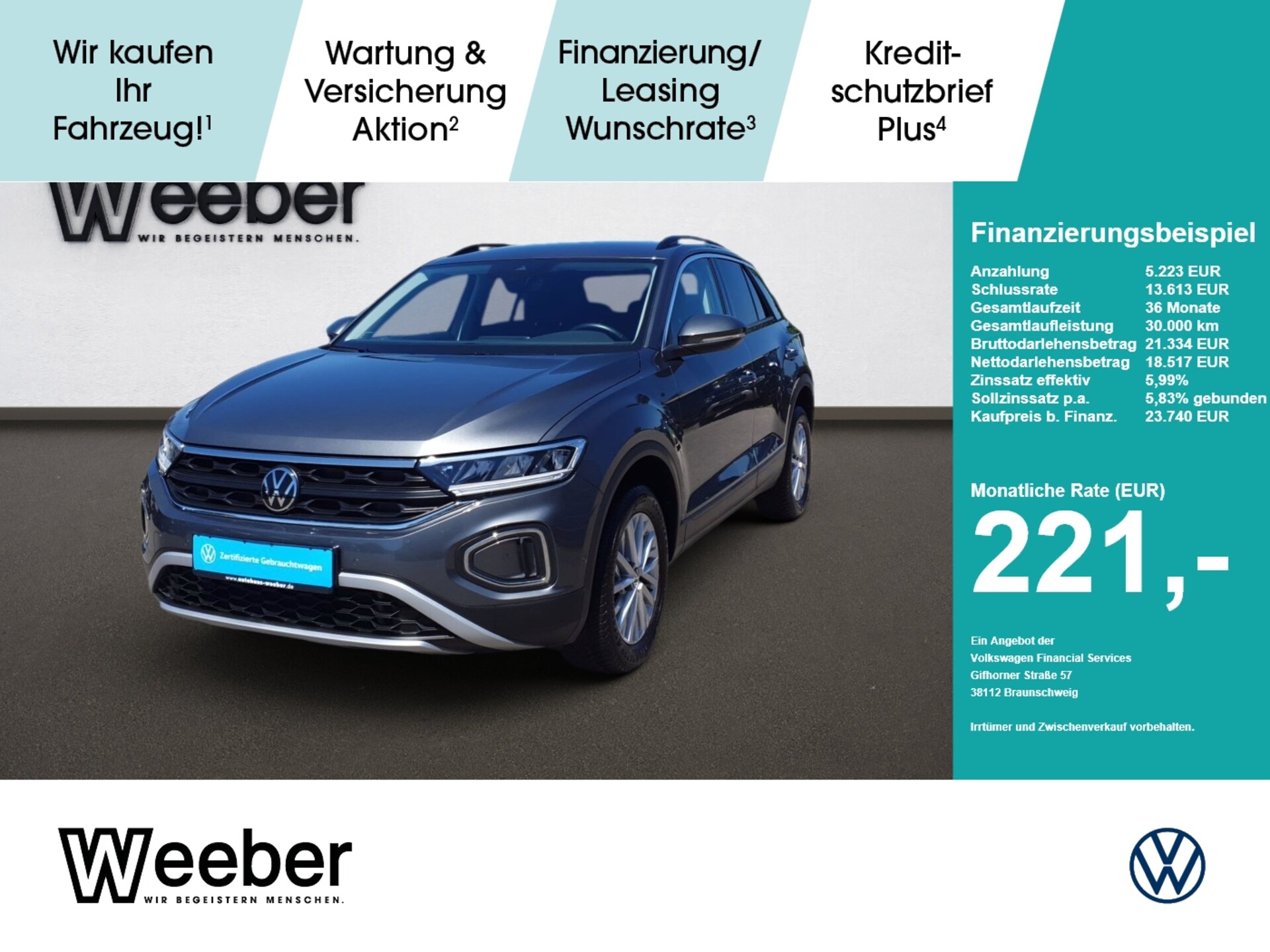 Volkswagen T-Roc Life