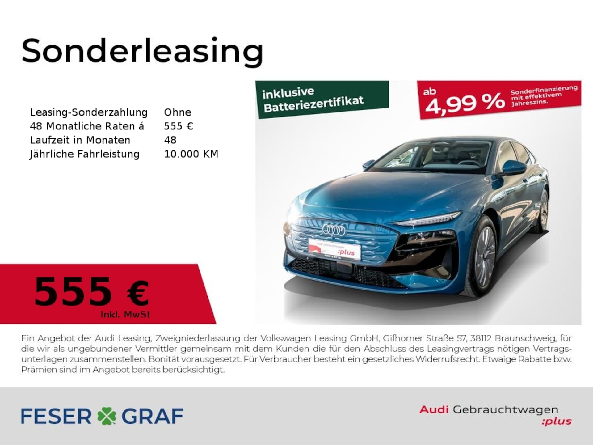 Audi A6 Sportback e-tron