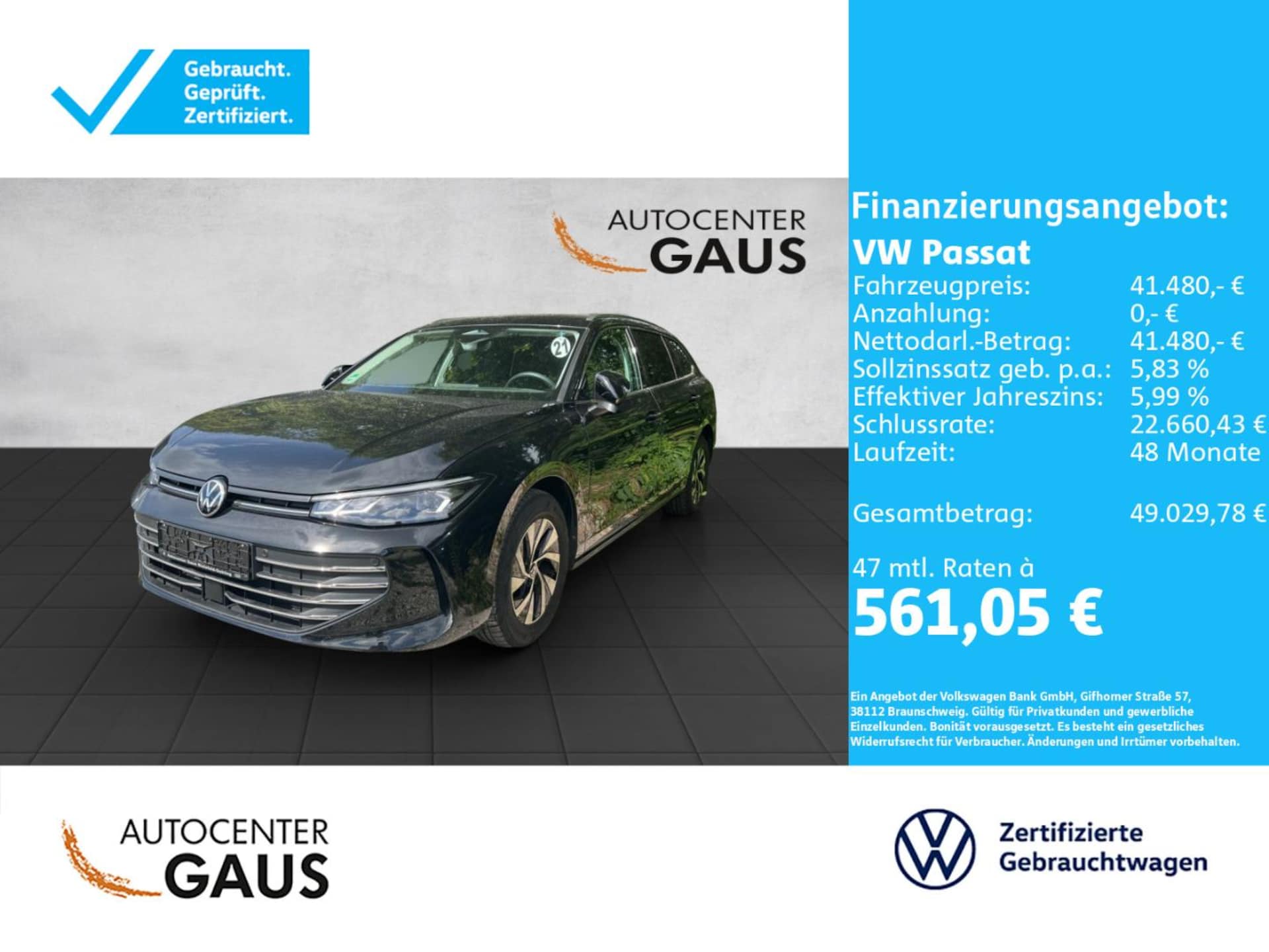 Volkswagen Passat Business
