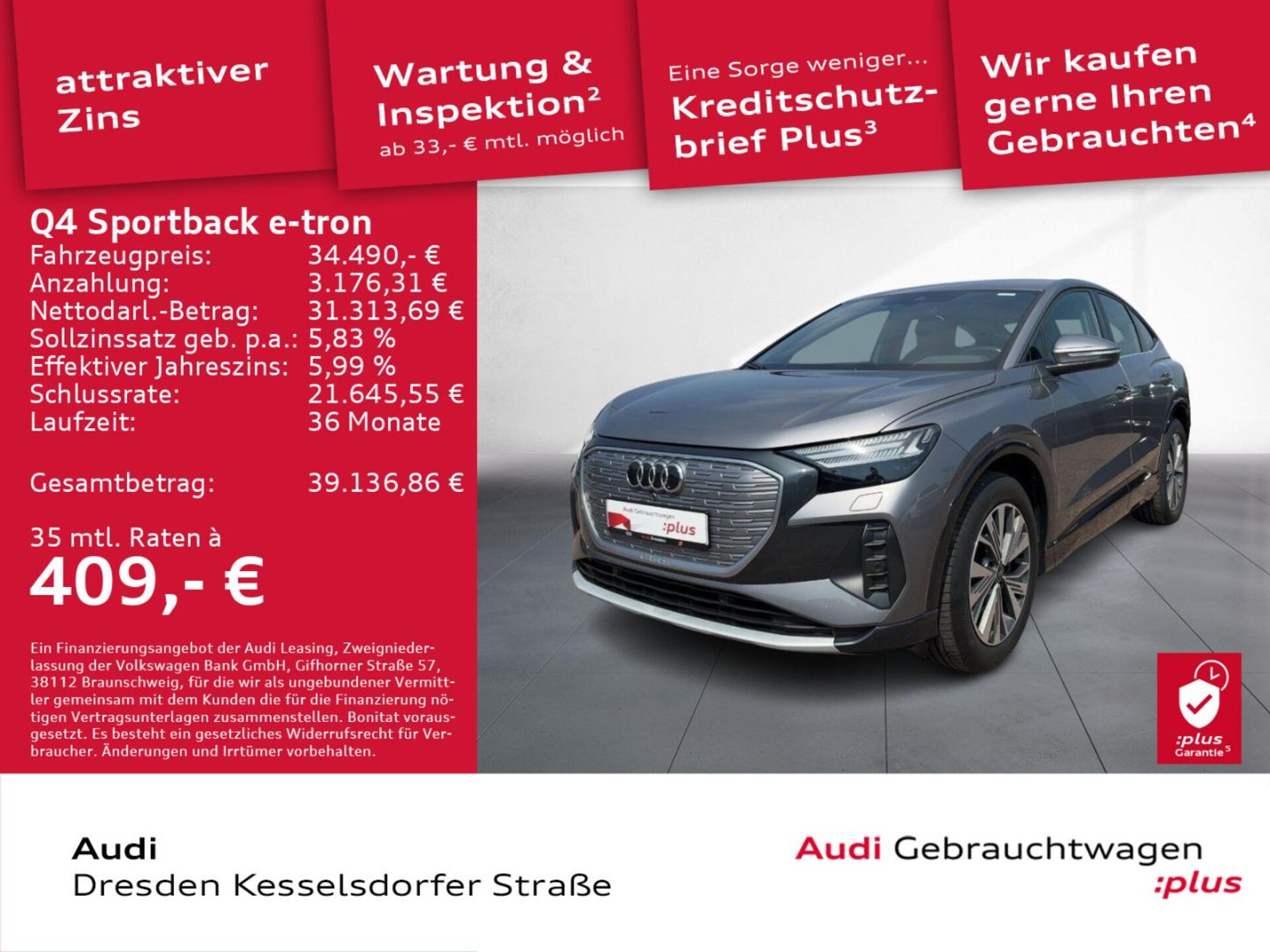 Audi Q4 Sportback e-tron