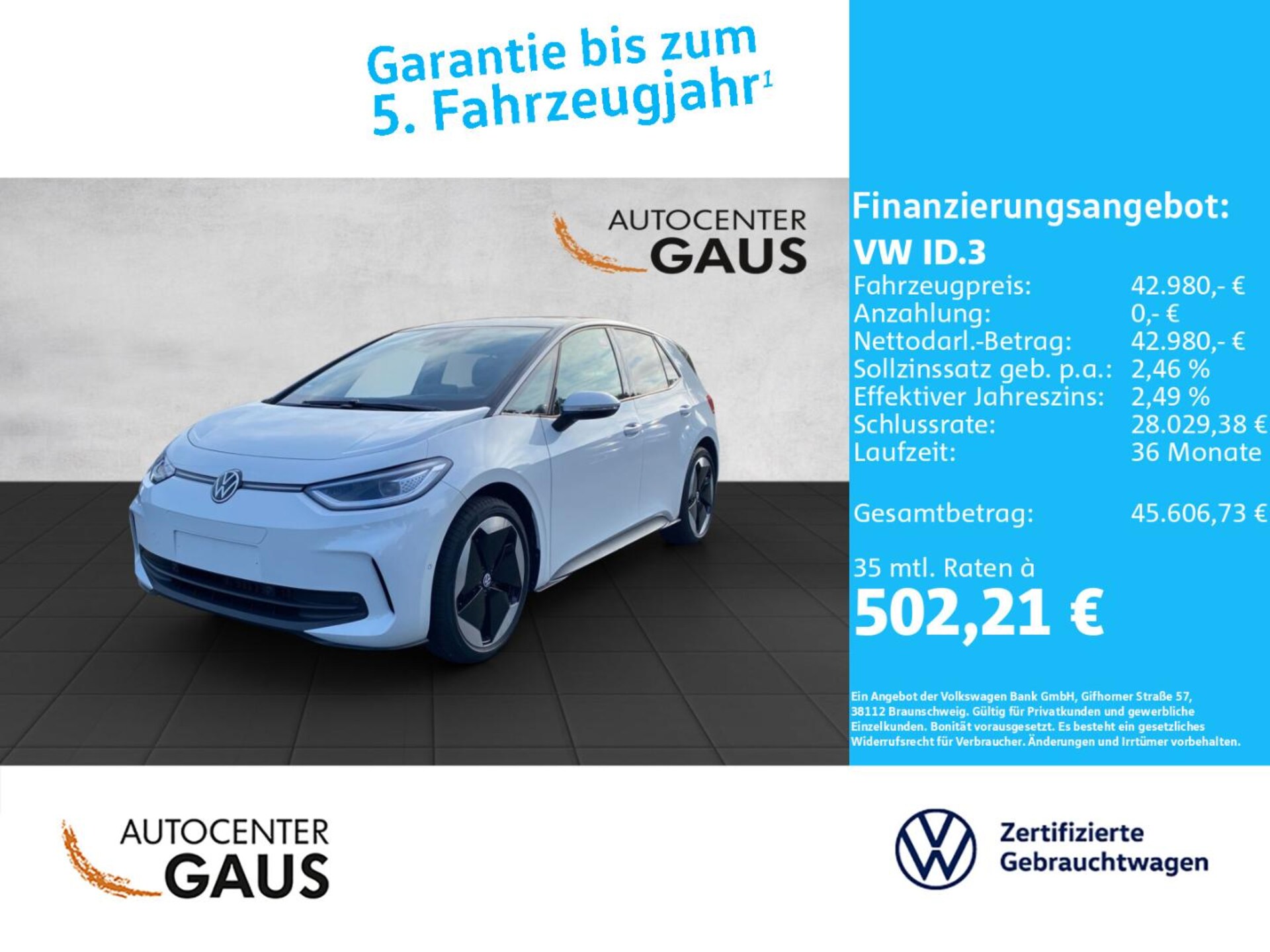 Volkswagen ID.3 Pro S