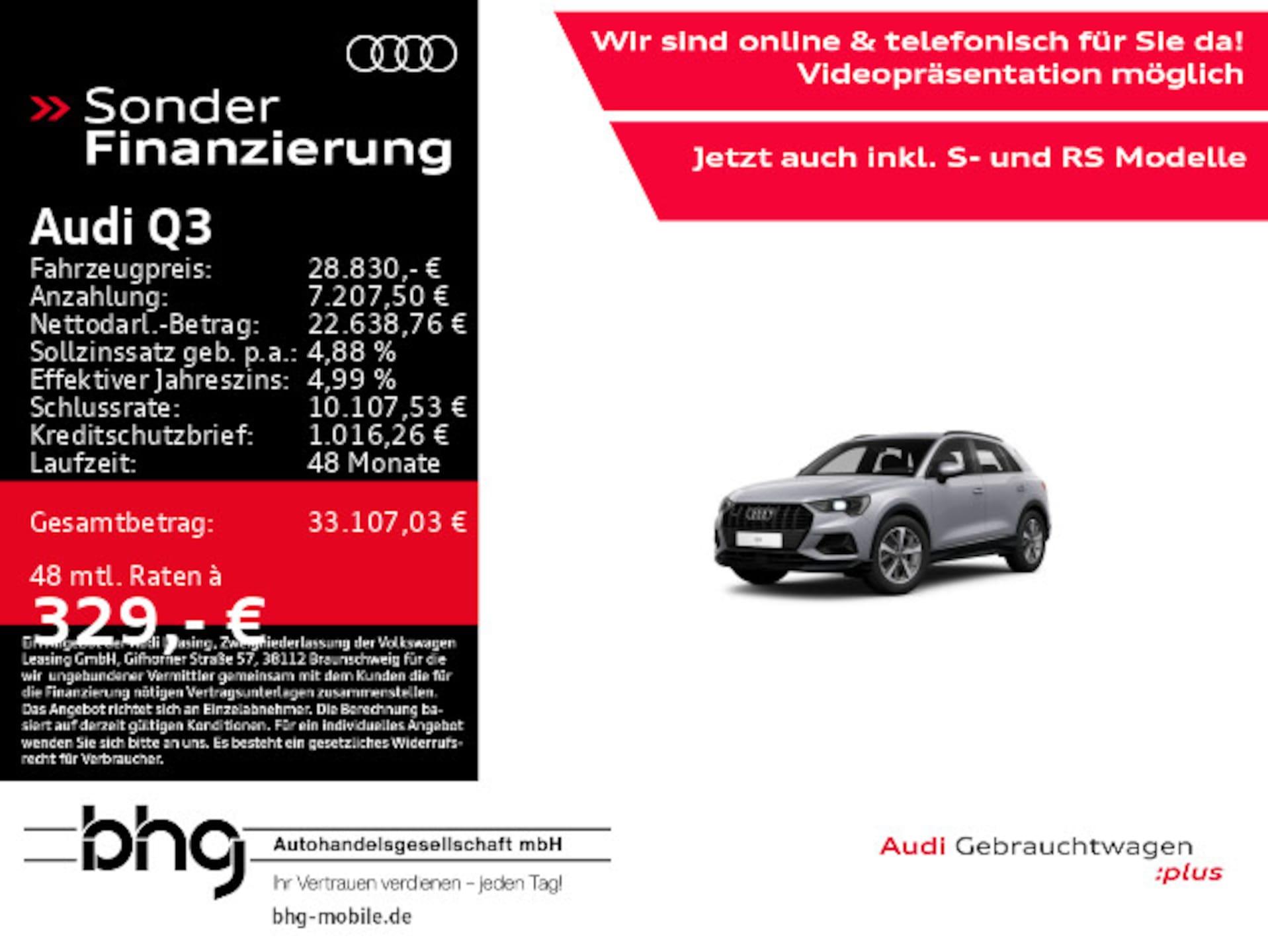 Audi Q3 SUV advanced